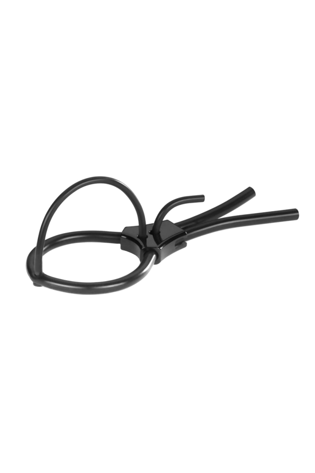 электросбруя mystim pure pete, силикон, черный, 14 см в Мурманске