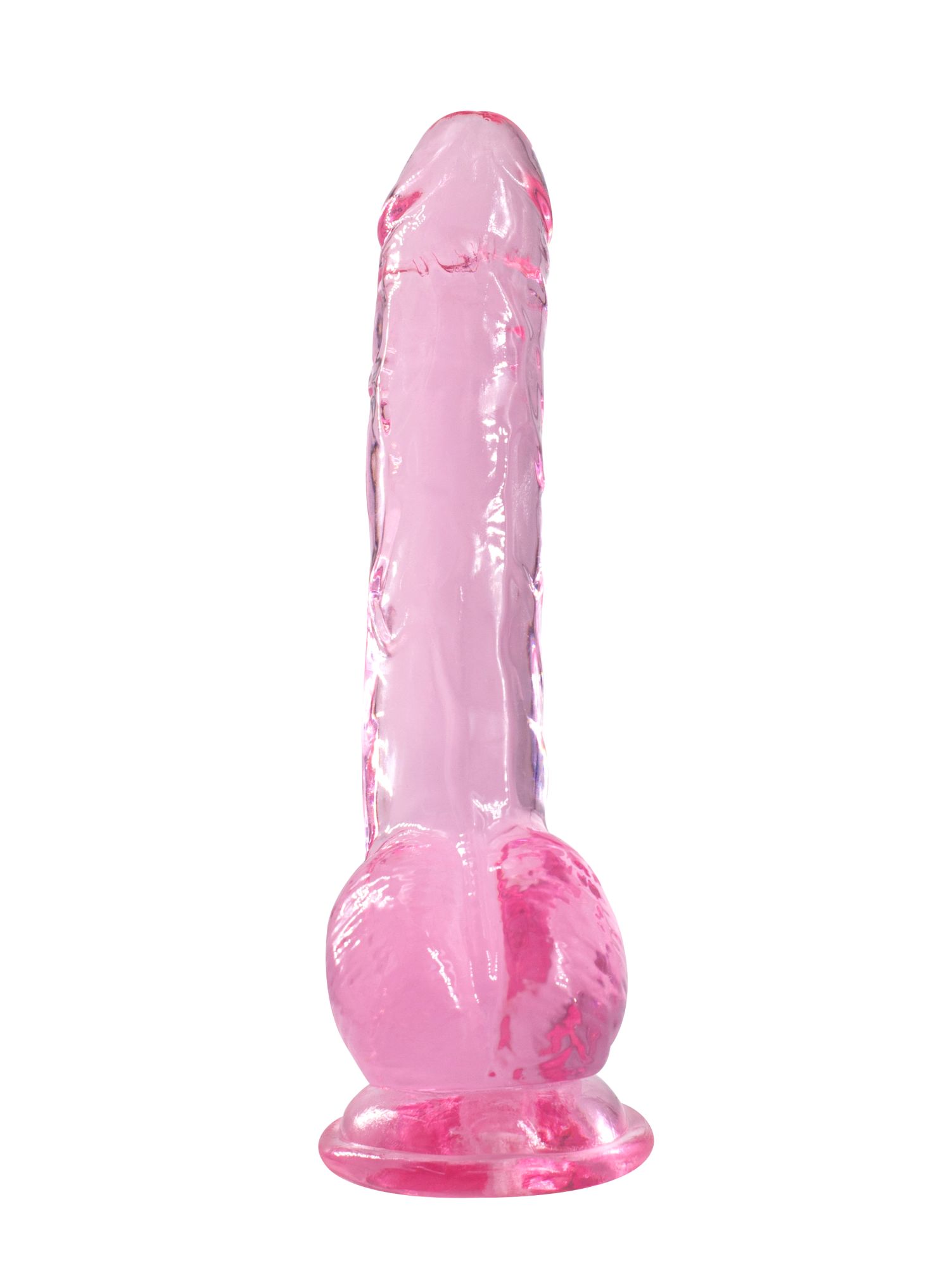 прозрачный дилдо intergalactic luminous pink 7086-01lola в Мурманске