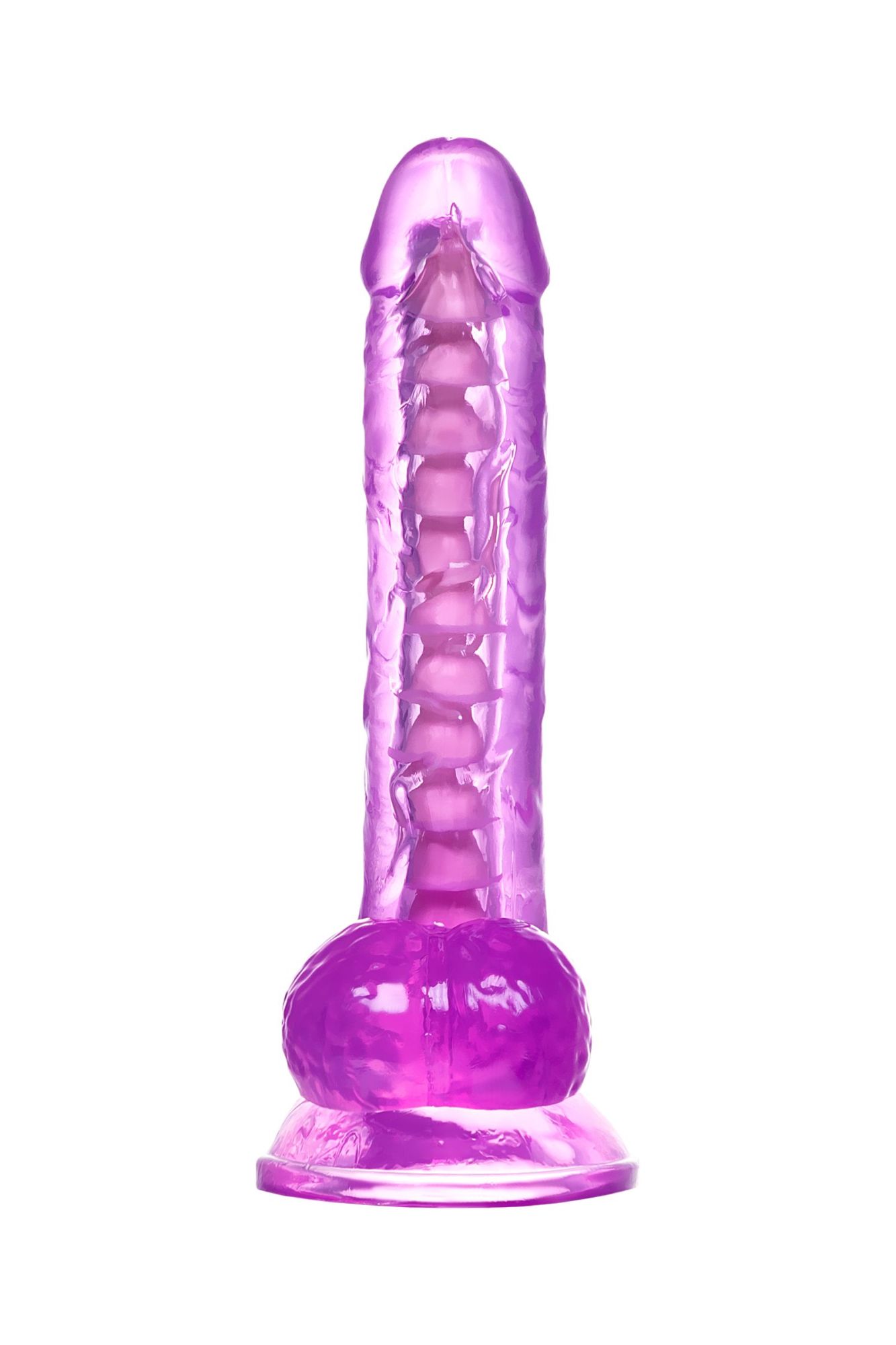 реалистичный фаллоимитатор a-toys by toyfa celiam, tpe, фиолетовый, 20,5 см в Мурманске