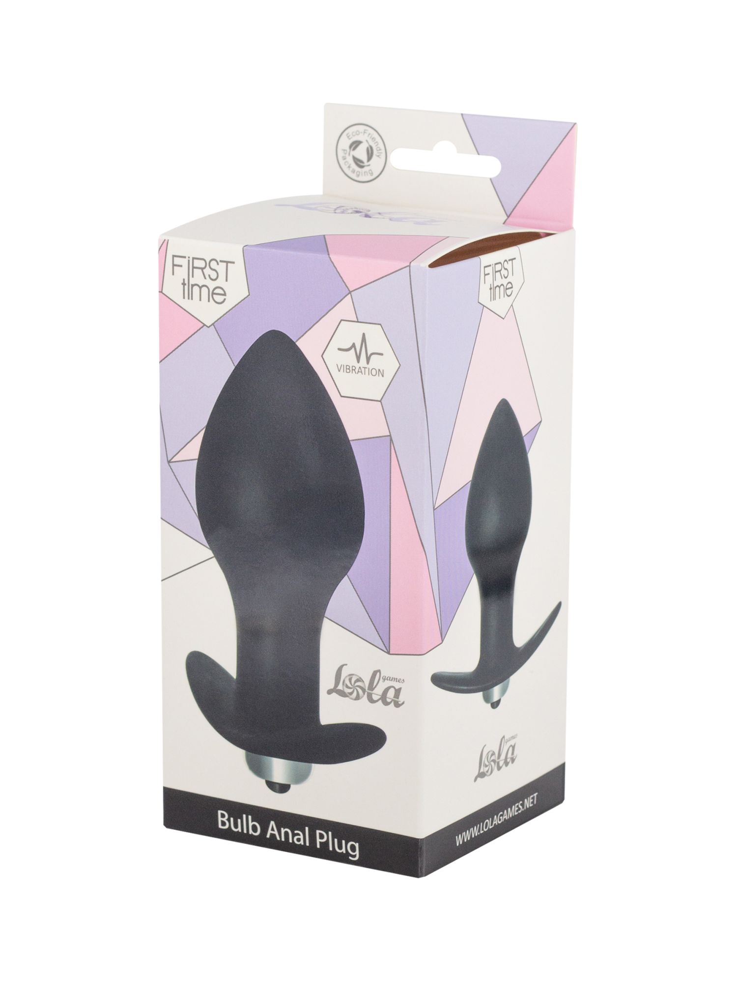 анальная пробка с вибрацией bulb anal plug black (батарейки ааа) 5006-03lola в Мурманске