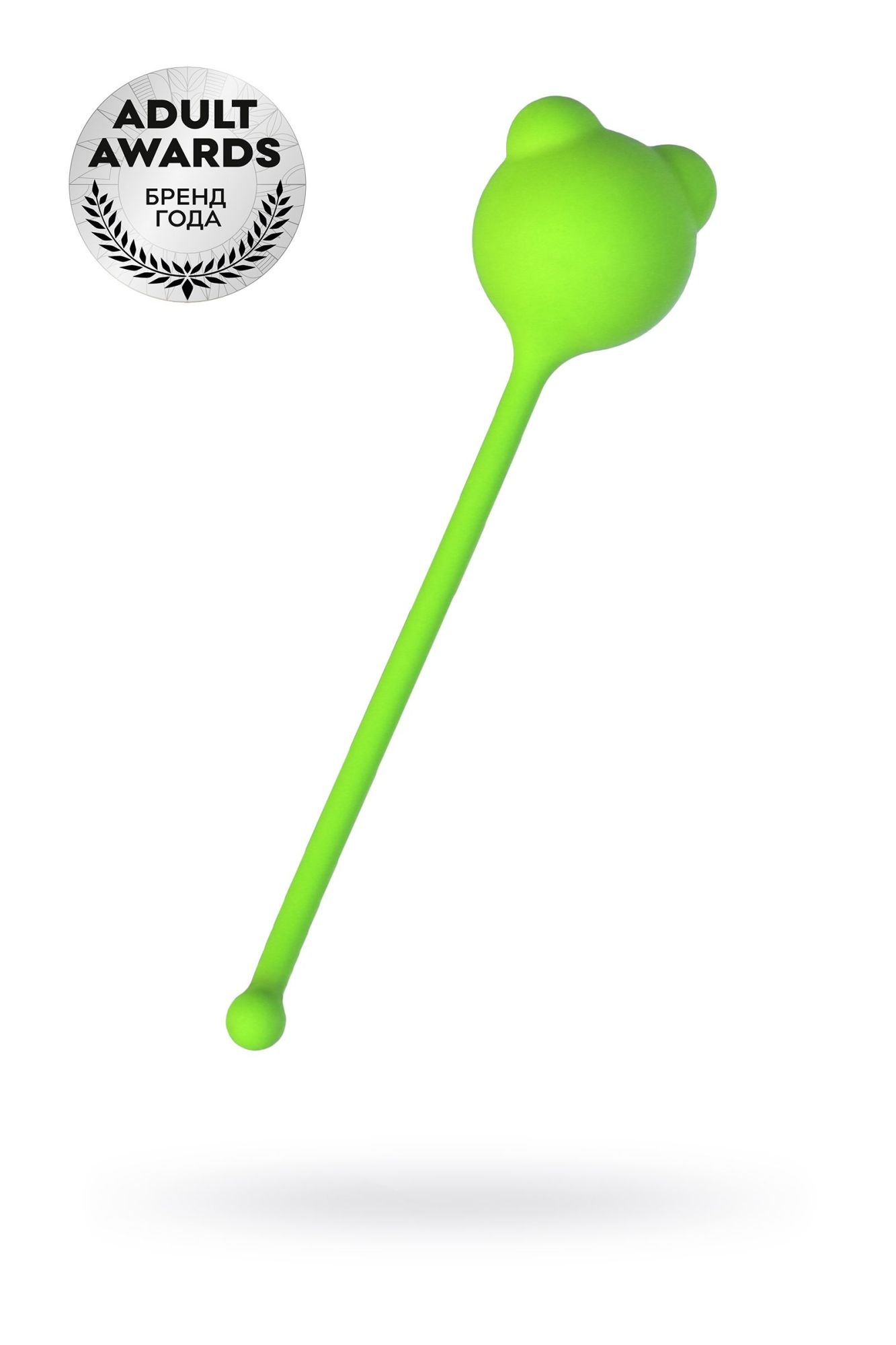 вагинальный шарик a-toys by toyfa tigo, силикон, зеленый, 12,4 см ø 2,7 см в Мурманске