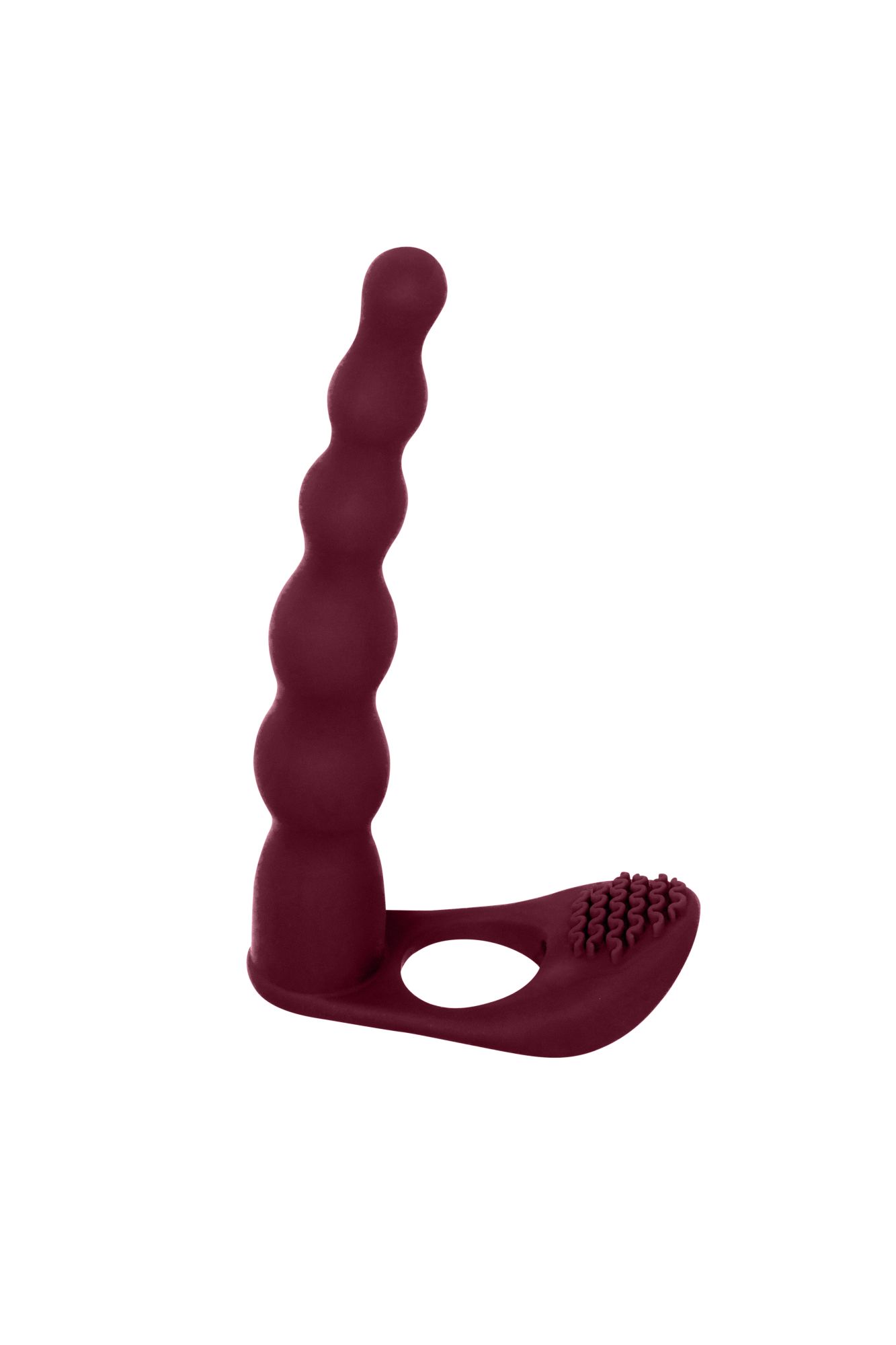 вибронасадка для двойного проникновения pure passion farnell wine red 1203-02lola в Мурманске
