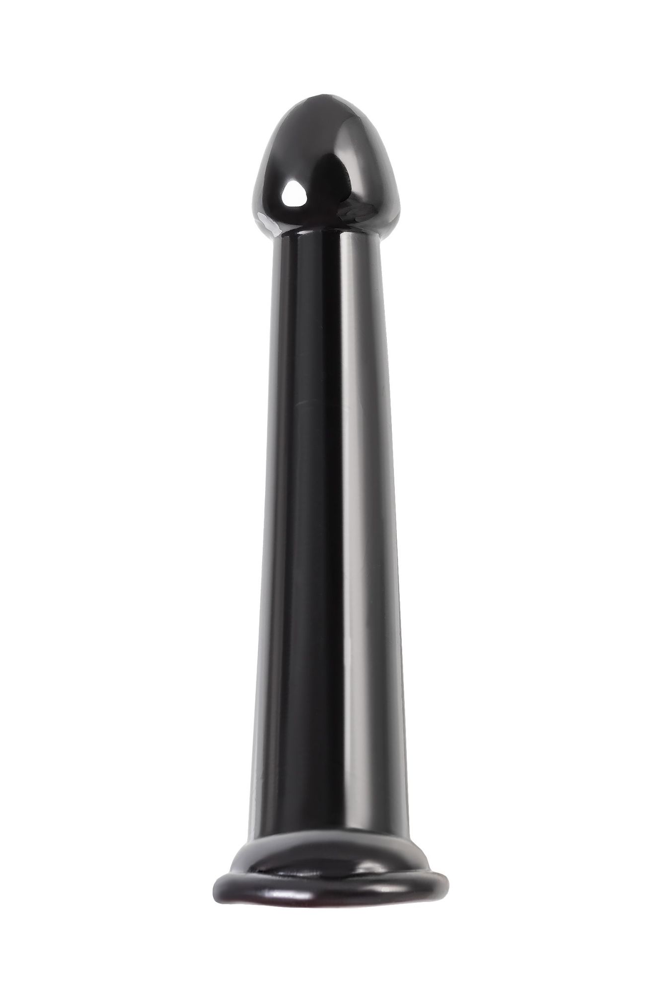 нереалистичный фаллоимитатор jelly dildo l toyfa basic, tpe, чёрный, 20 см в Мурманске