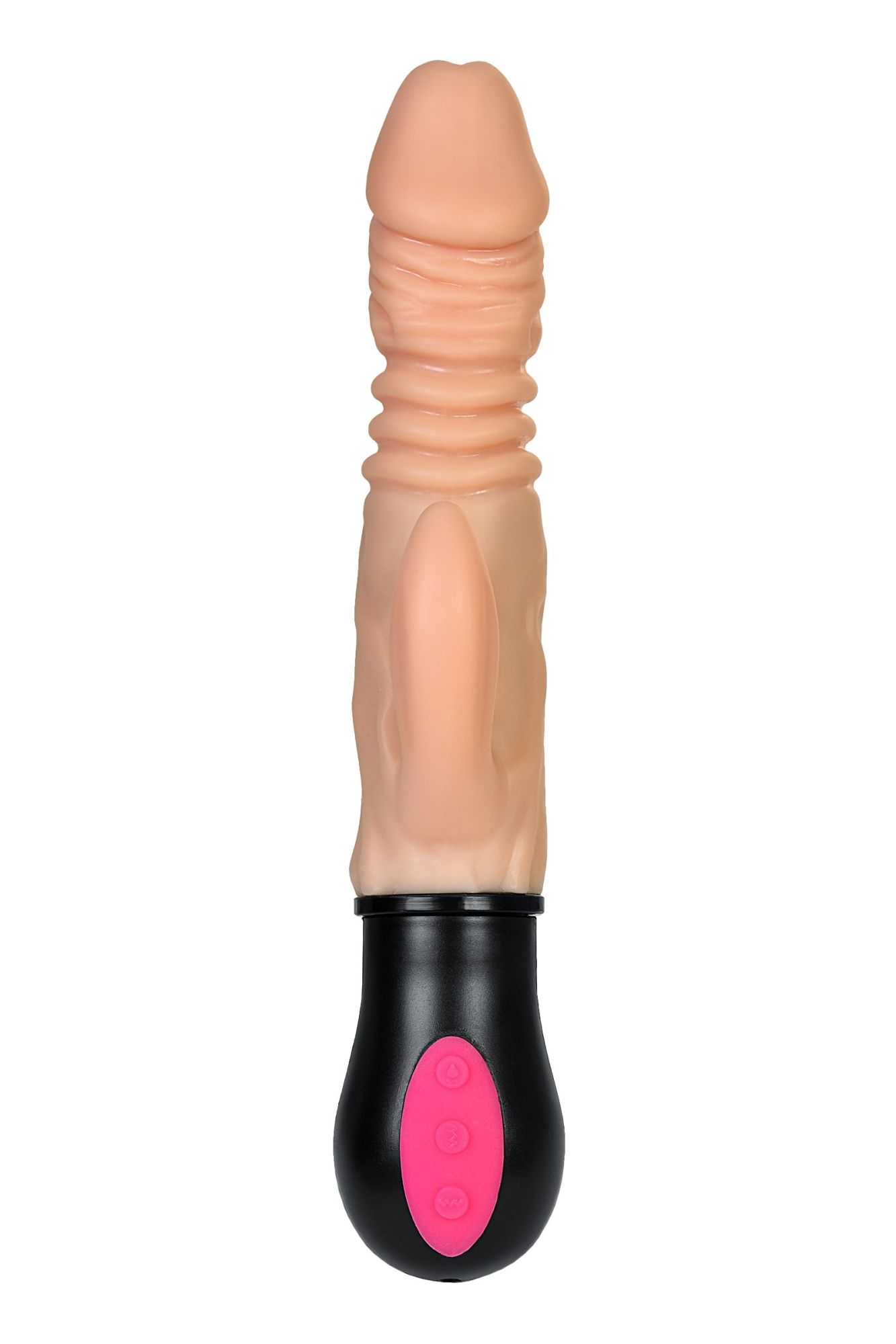 реалистичный вибратор toyfa a-toys hot shot с функцией up-down, tpe, телесный, 24,2 см в Мурманске