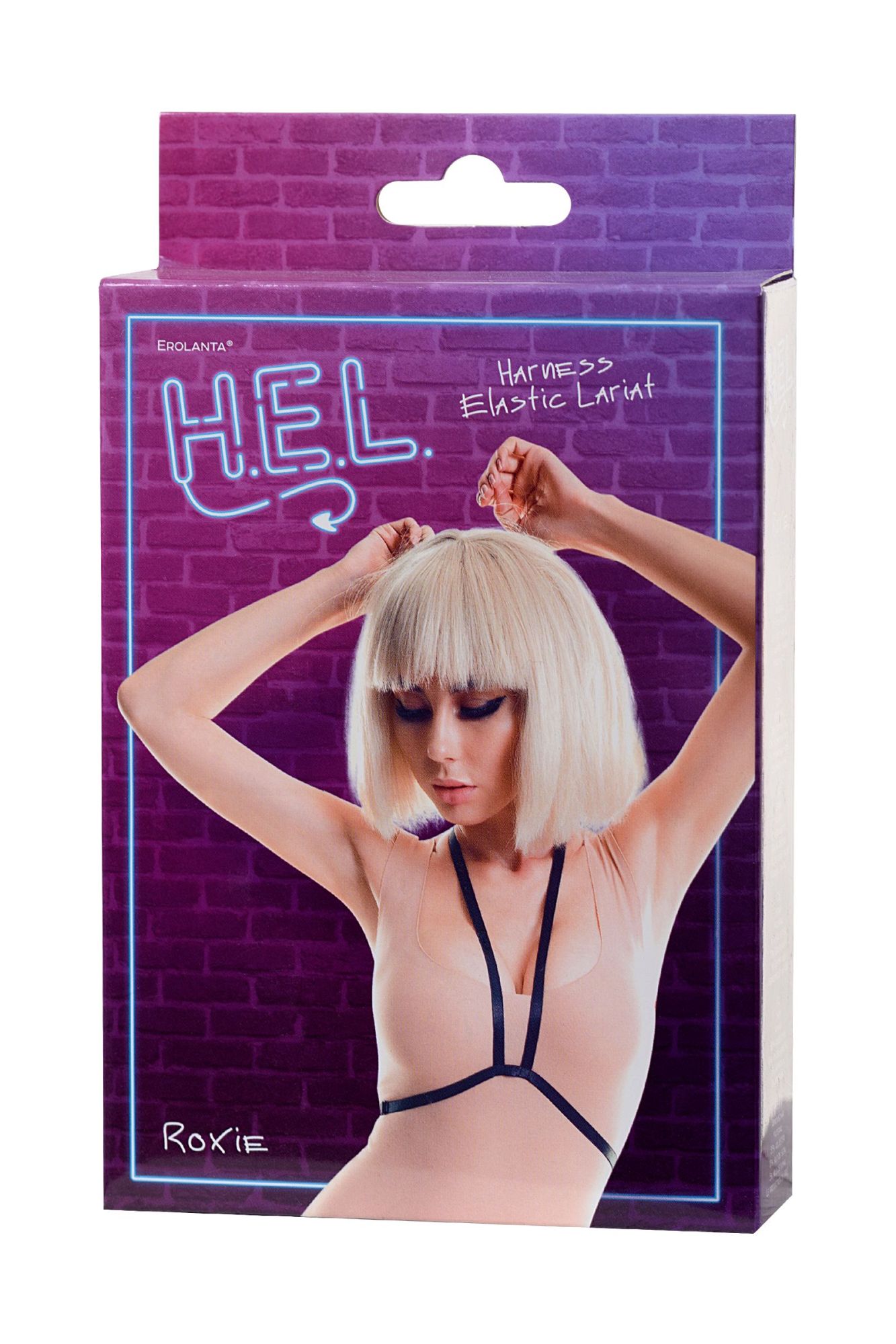 Эротическое стреп h.e.l. roxie, текстиль, черный, os в Мурманске