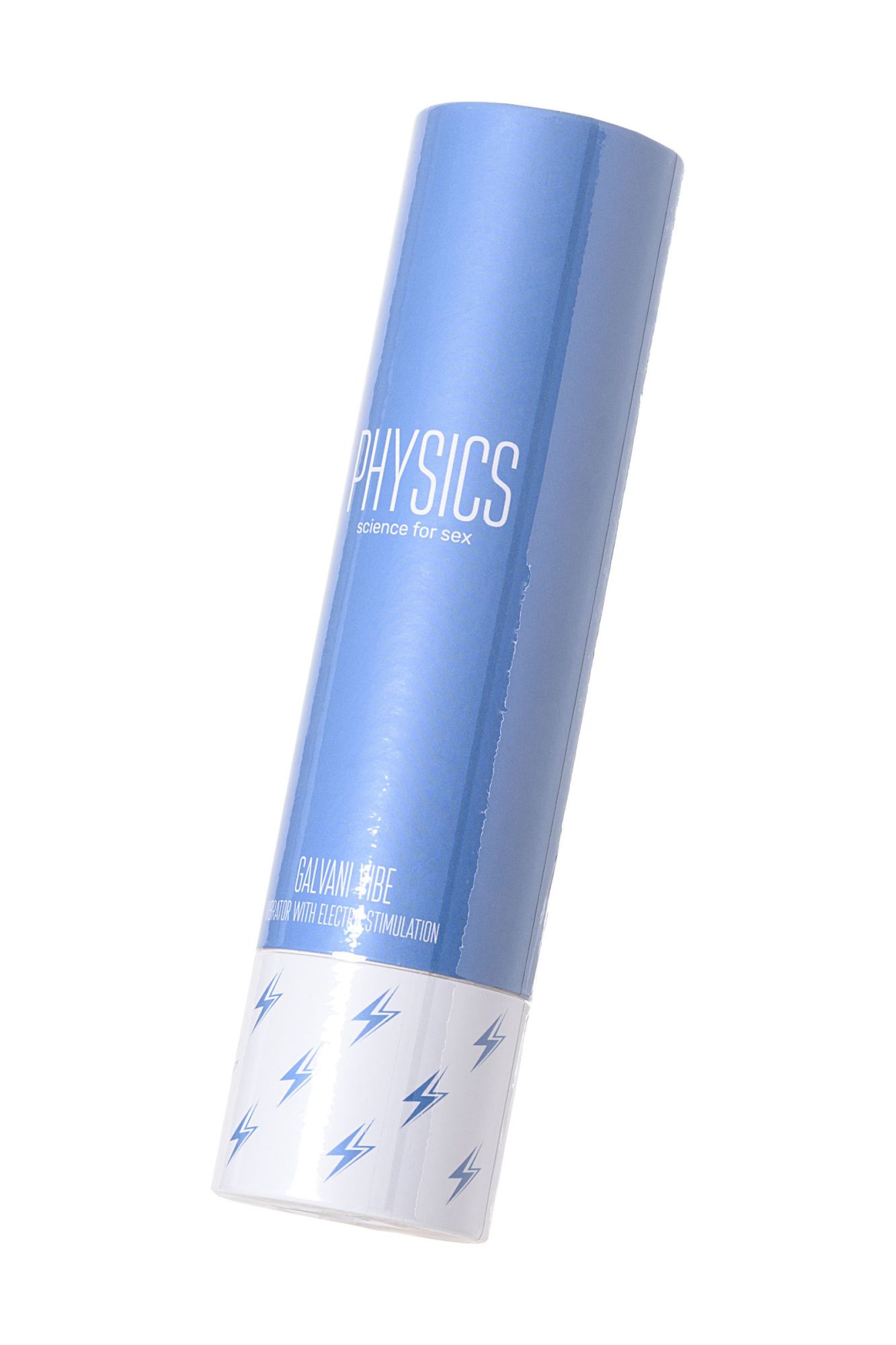 вибратор с электростимуляцией physics galvani vibe, силикон, голубой, 21 см в Мурманске