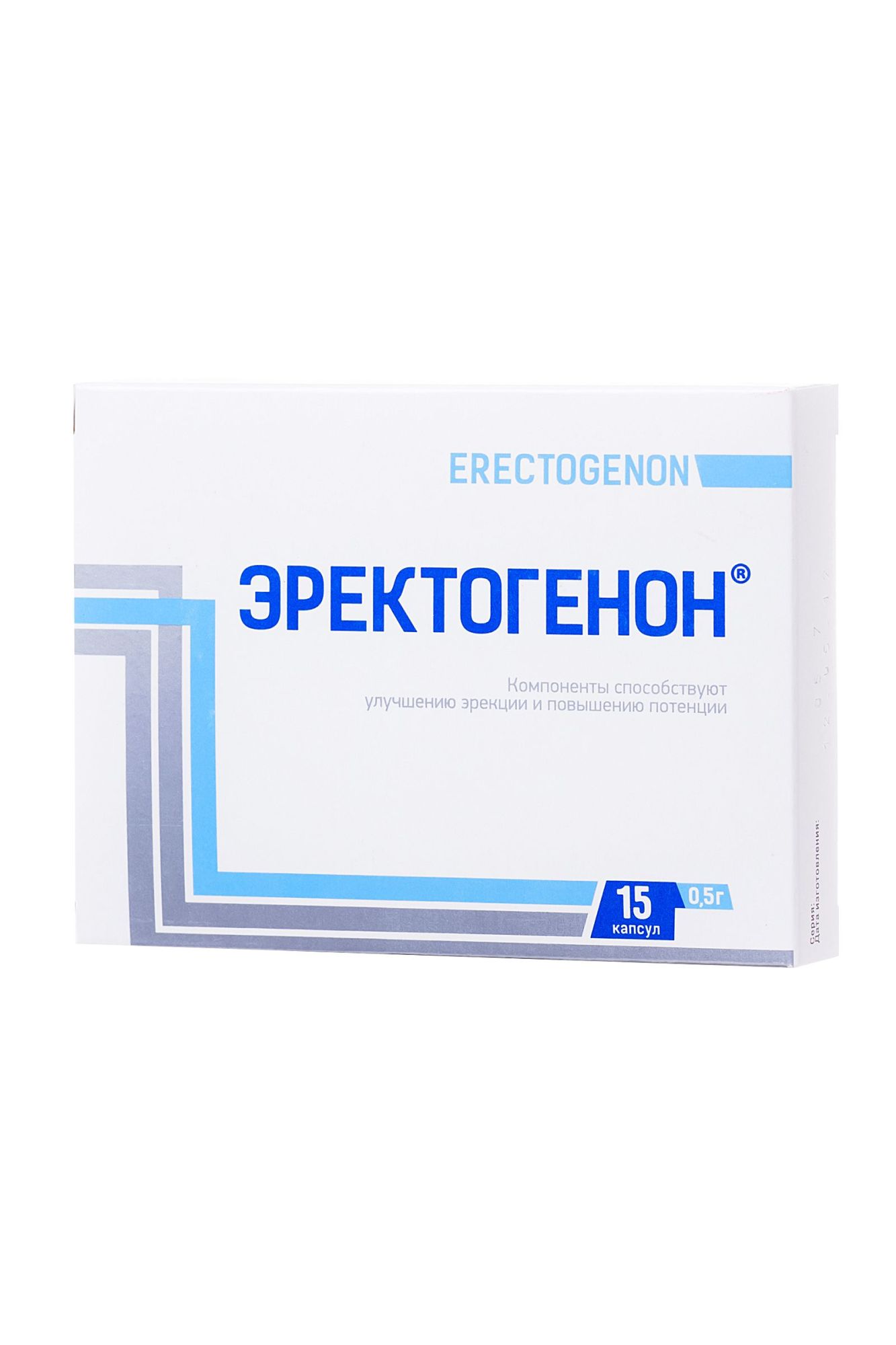капсулы для мужчин «эректогенон»,15 капсул в Мурманске