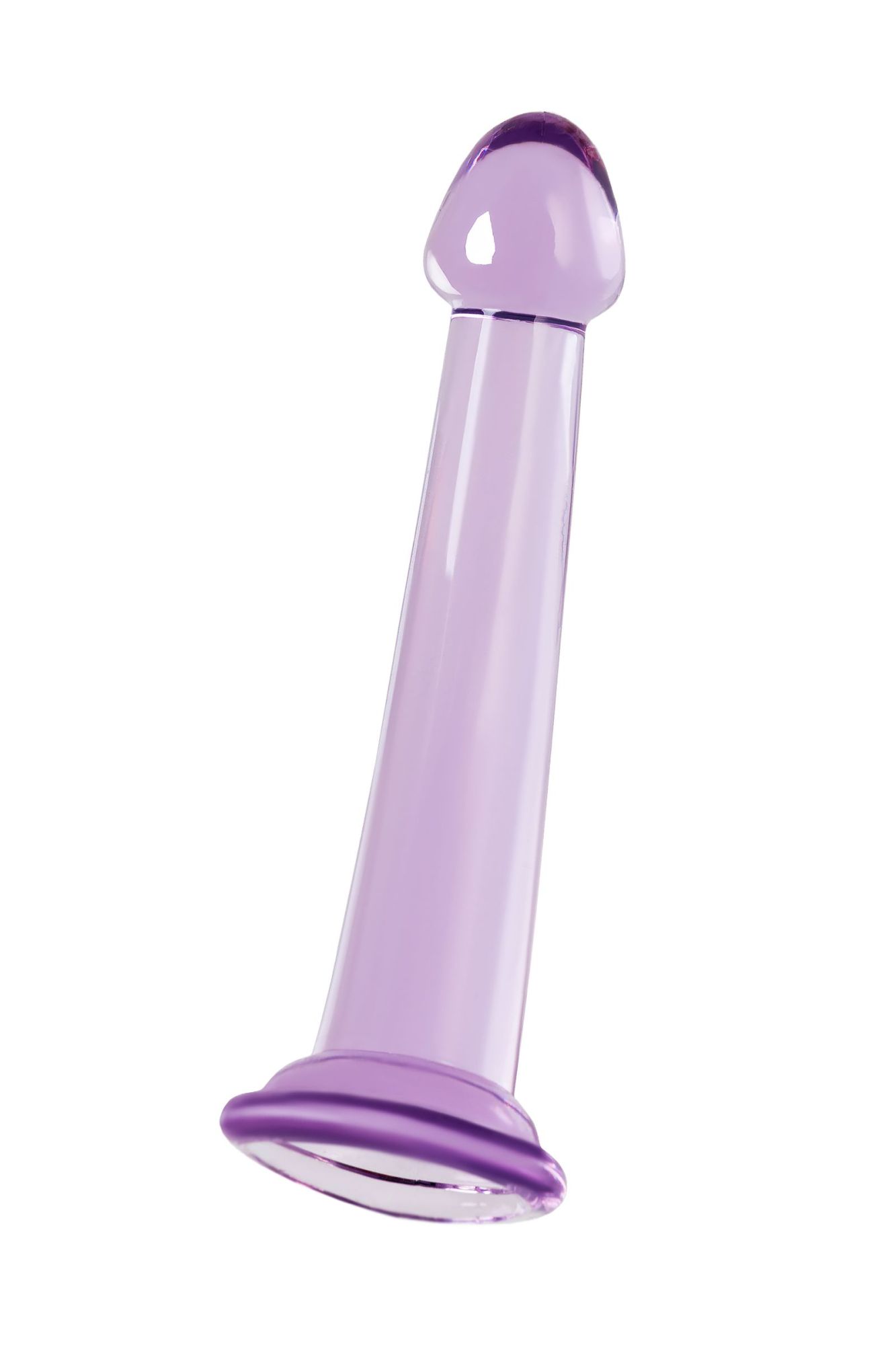 нереалистичный фаллоимитатор jelly dildo s toyfa basic, tpe, фиолетовый, 15,5 см в Мурманске