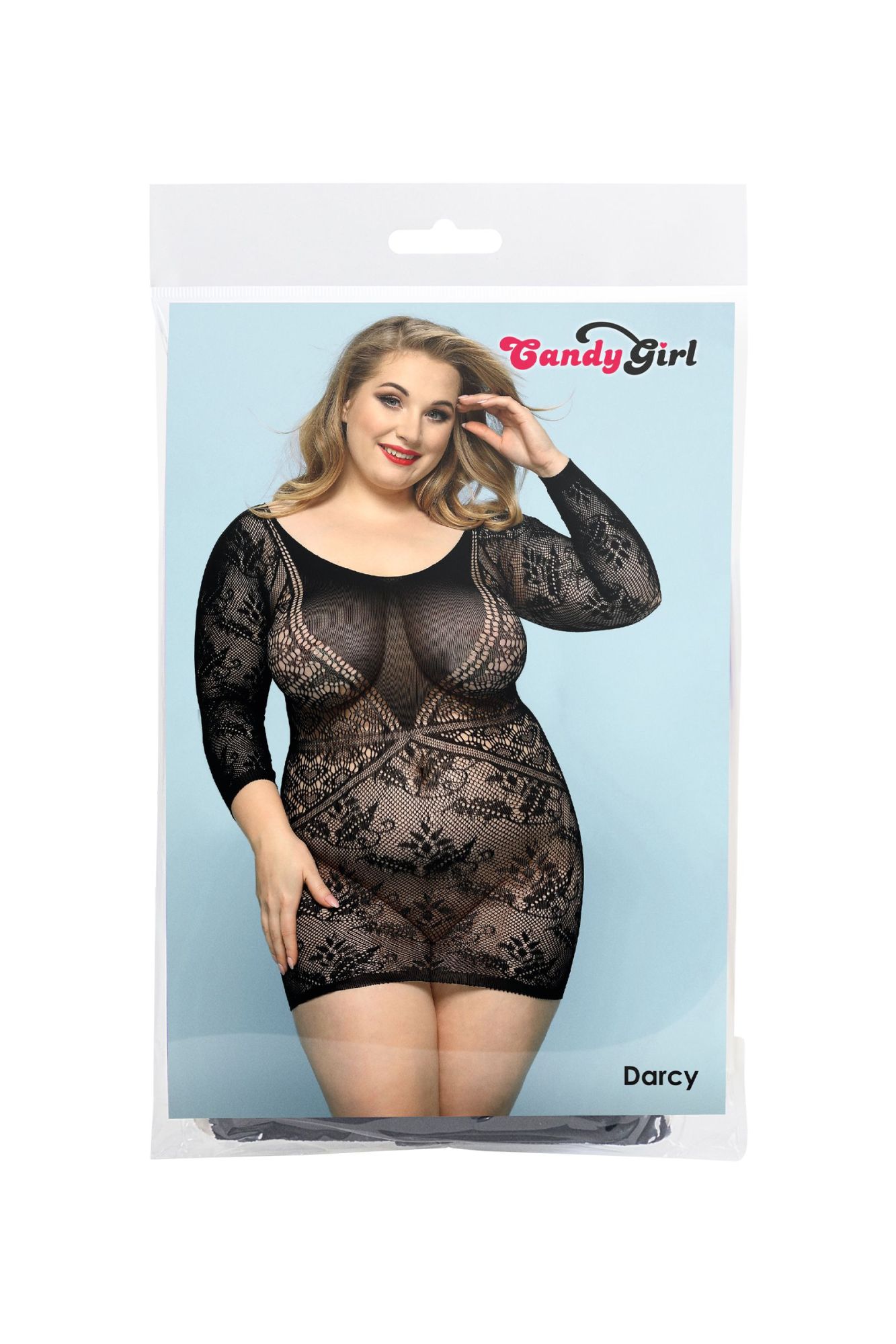 Эротическое платье candy girl darcy черное, 2xl в Мурманске