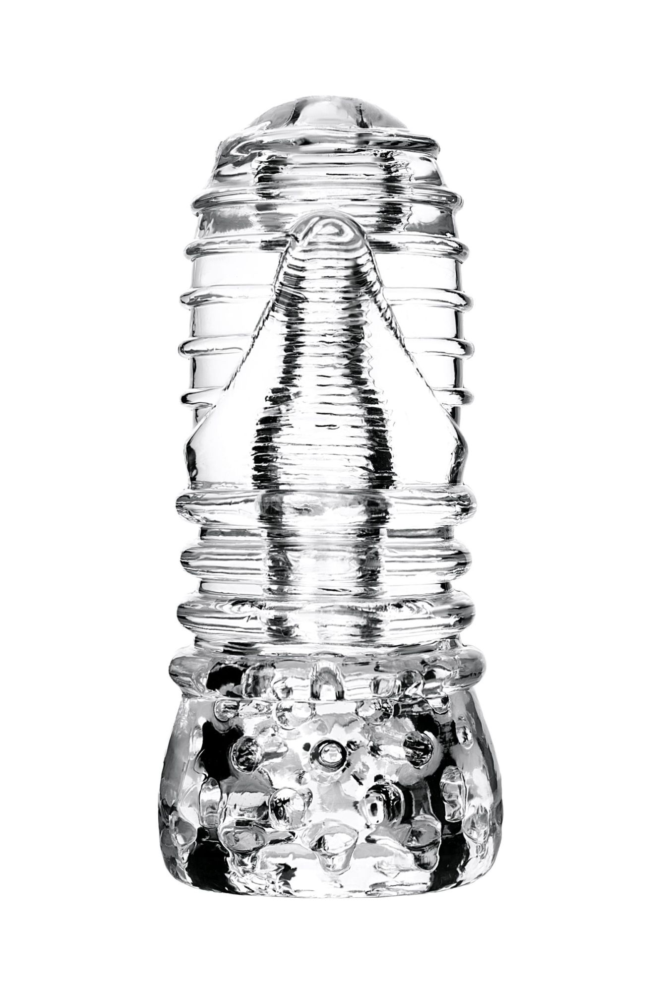 мастурбатор нереалистичный lingam by toyfa savitri, tpe, прозрачный, 14 см в Мурманске