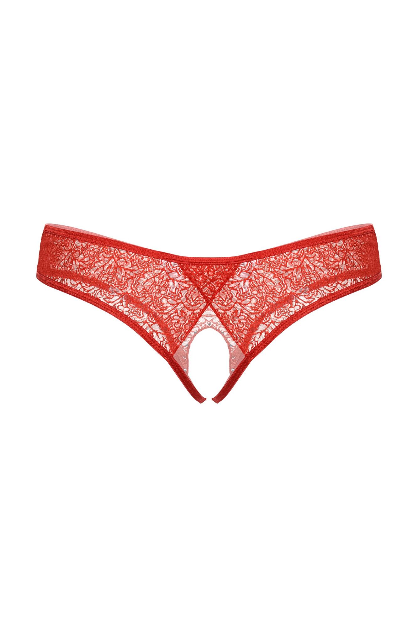 Эротическое трусики открытые softline collection, красный, m/l в Мурманске