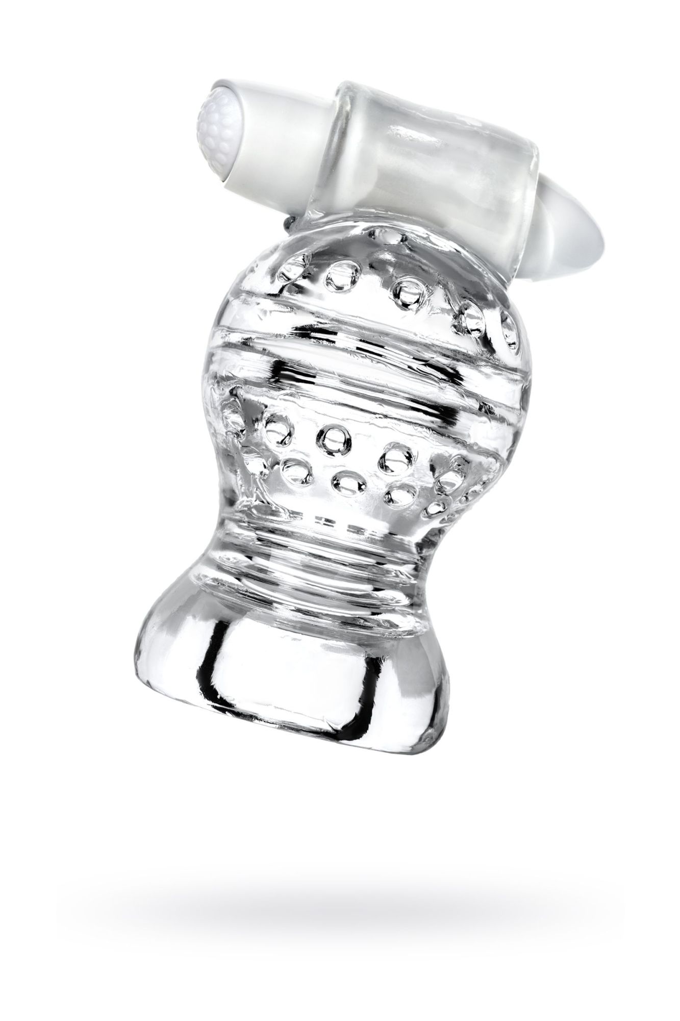 мастурбатор нереалистичный lingam by toyfa  shakti, tpe, прозрачный, 9 см в Мурманске