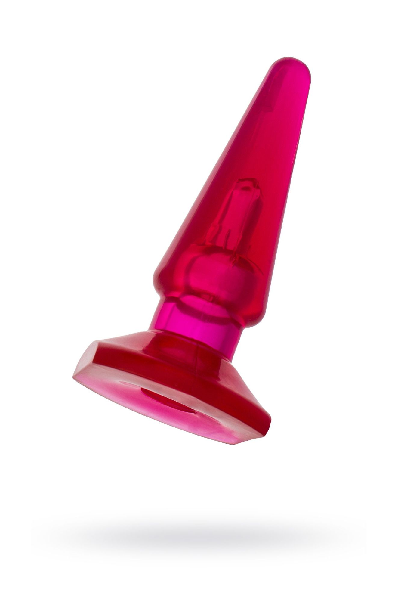 анальная втулка toyfa basic, pvc, розовый, 9,5 см в Мурманске