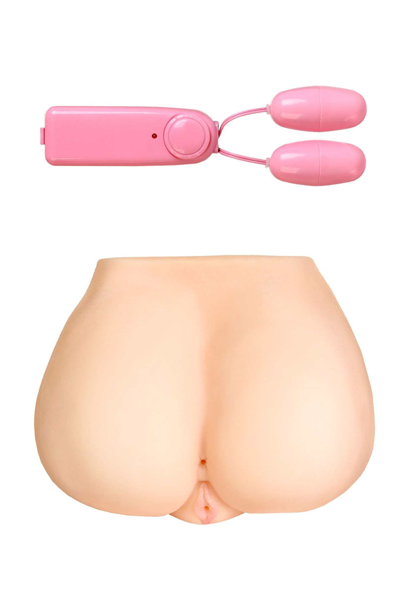 мастурбатор реалистичный toyfa juicy pussy monique, с вибрацией, вагина и анус,tpr, телесный, 17 см в Мурманске