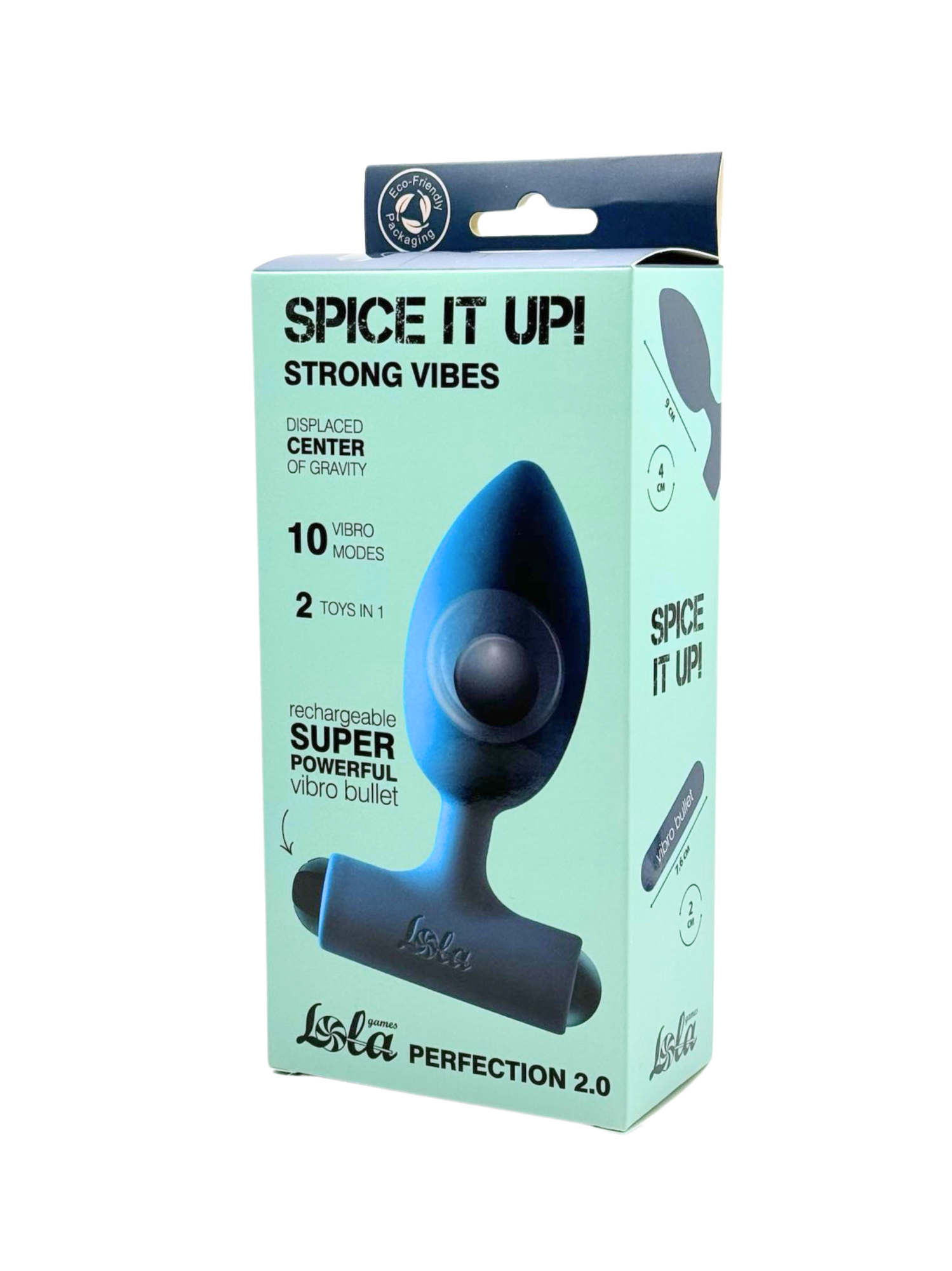 анальная пробка с перезаряжаемой вибропулей spice it up perfection 2.0 8014-05lola в Мурманске