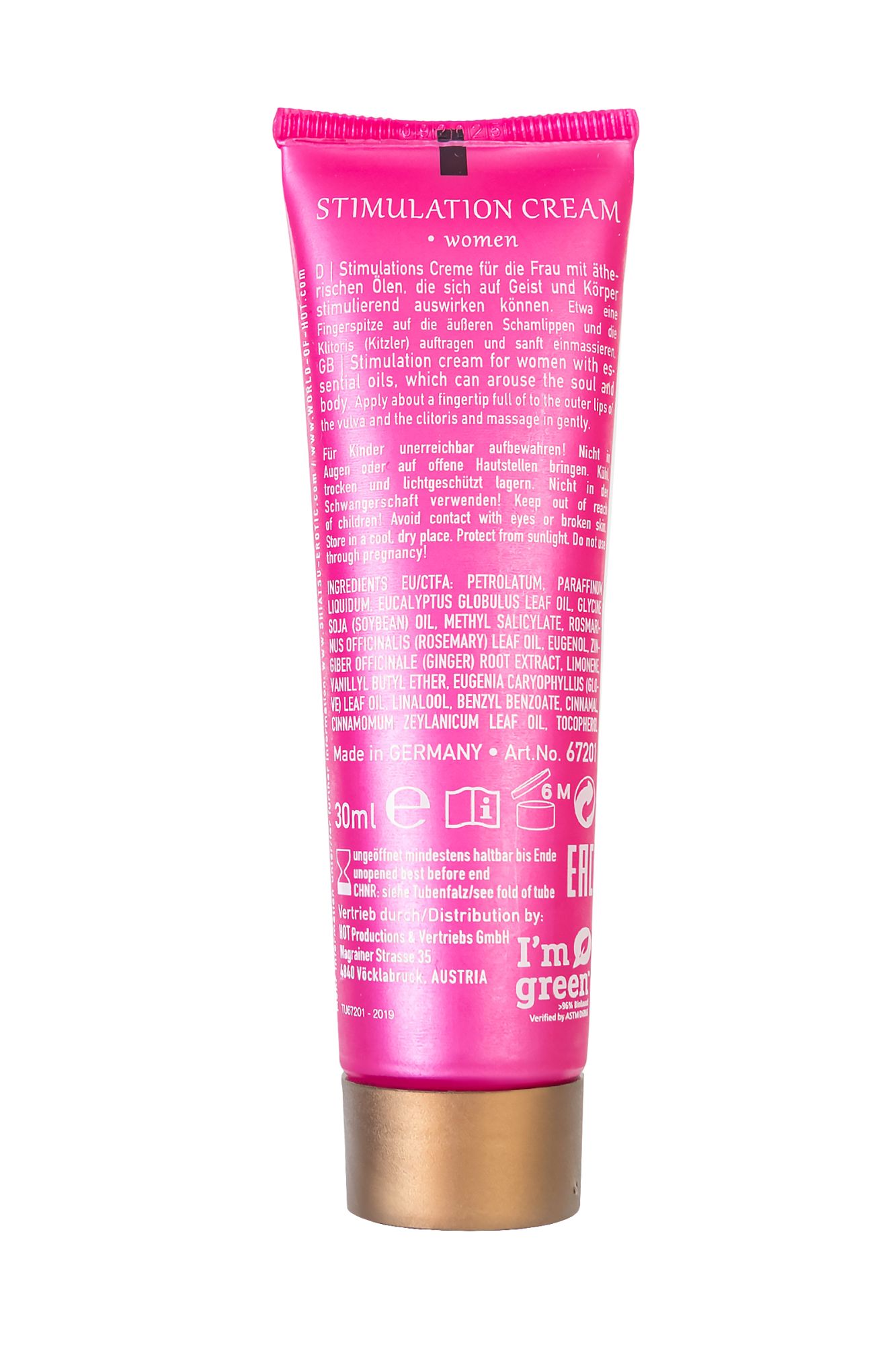 интимный крем stimulation cream  women 30 мл в Мурманске