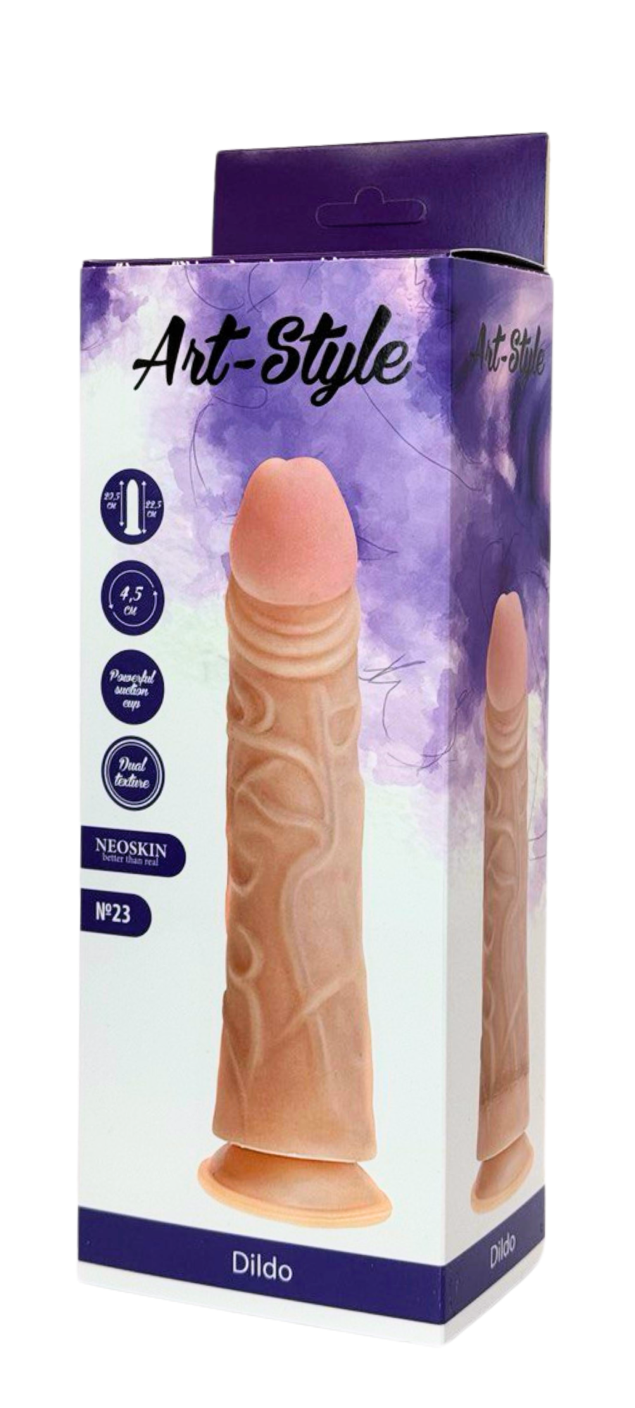 фаллоимитатор на присоске art-style №23 011007ru в Мурманске