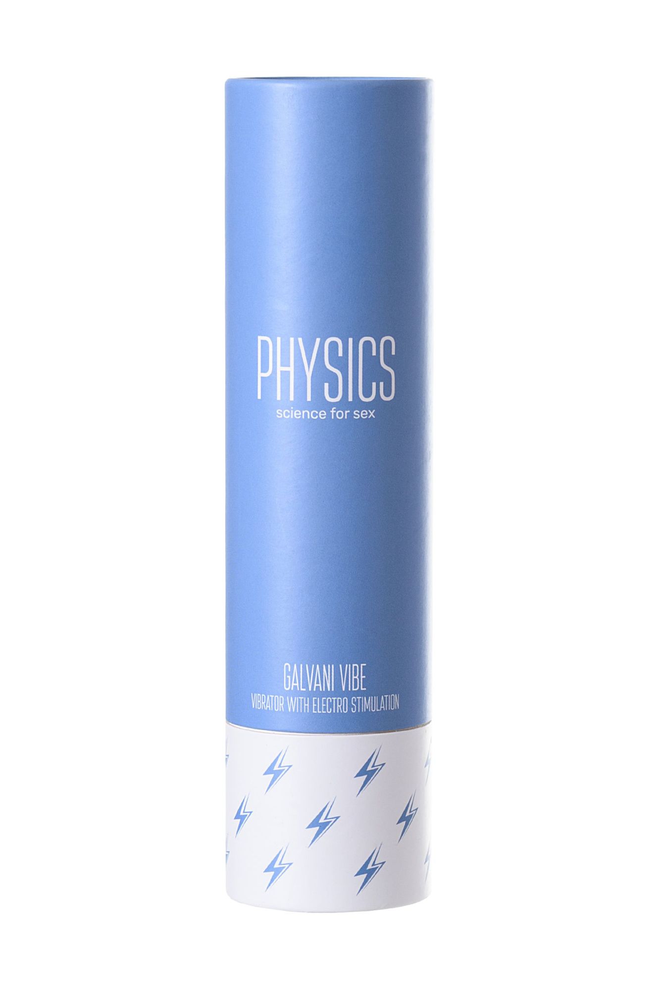 вибратор с электростимуляцией physics galvani vibe, силикон, голубой, 21 см в Мурманске