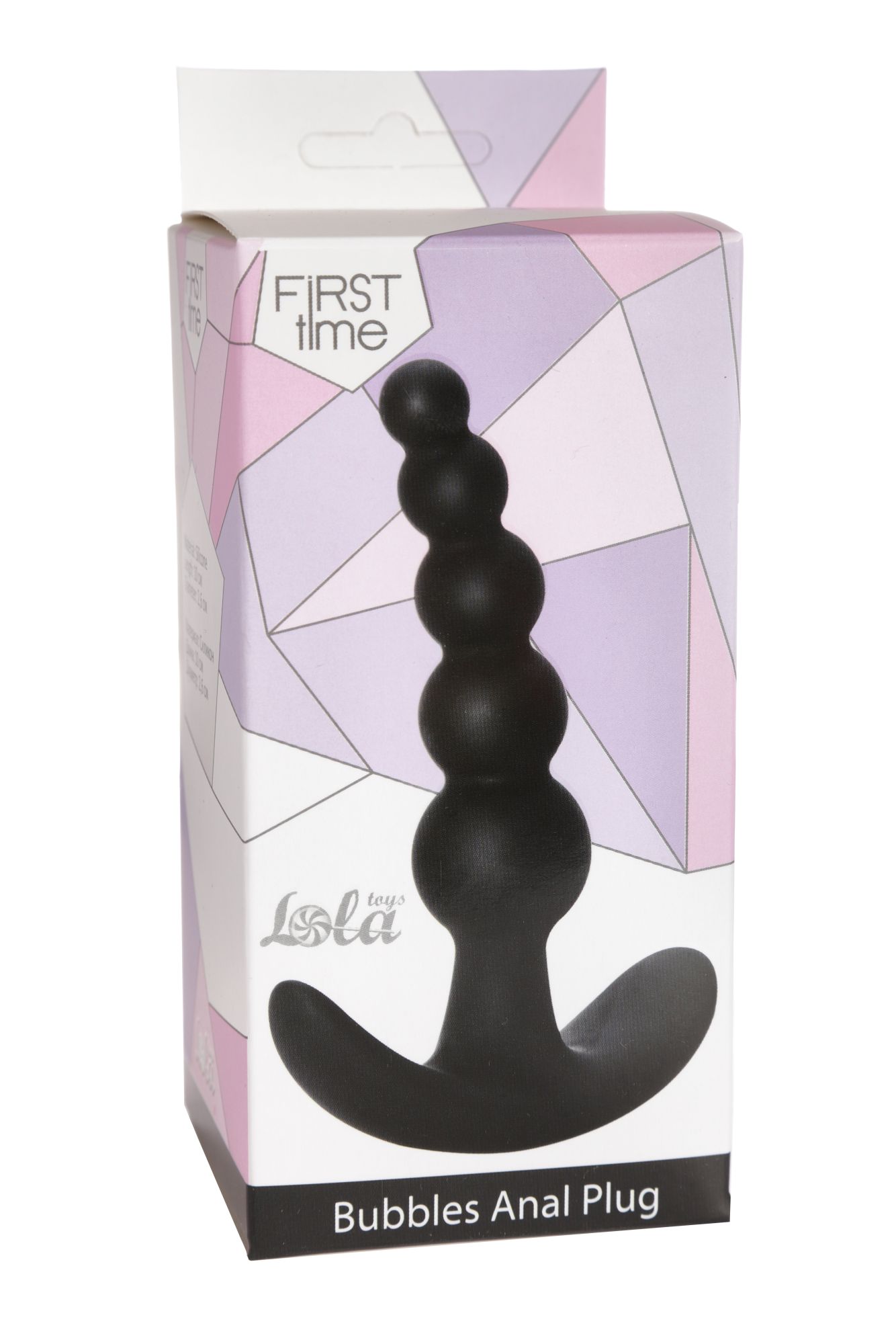 анальная пробка bubbles anal plug black 5001-03lola в Мурманске