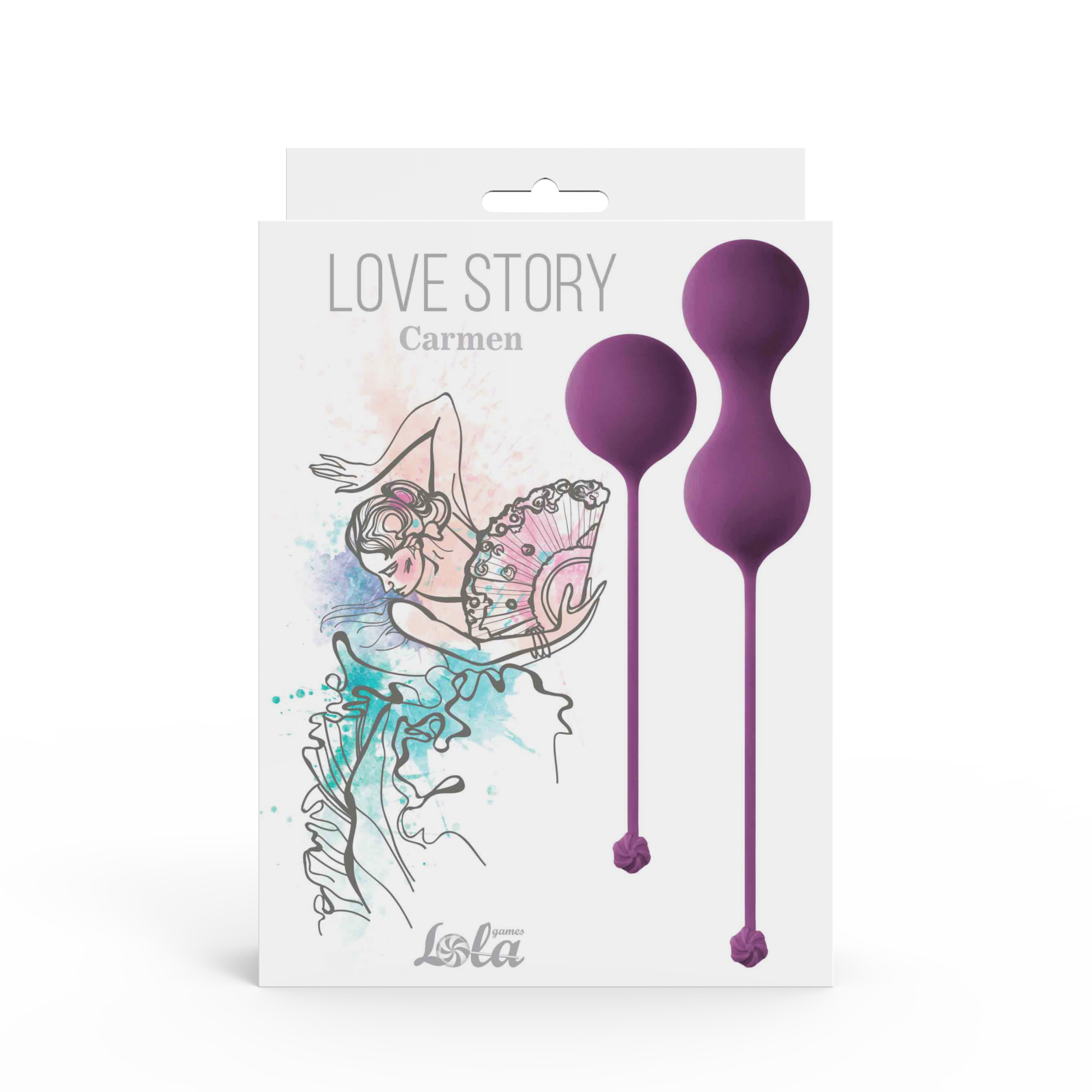 набор вагинальных шариков love story carmen lavender sunset 3011-03lola в Мурманске