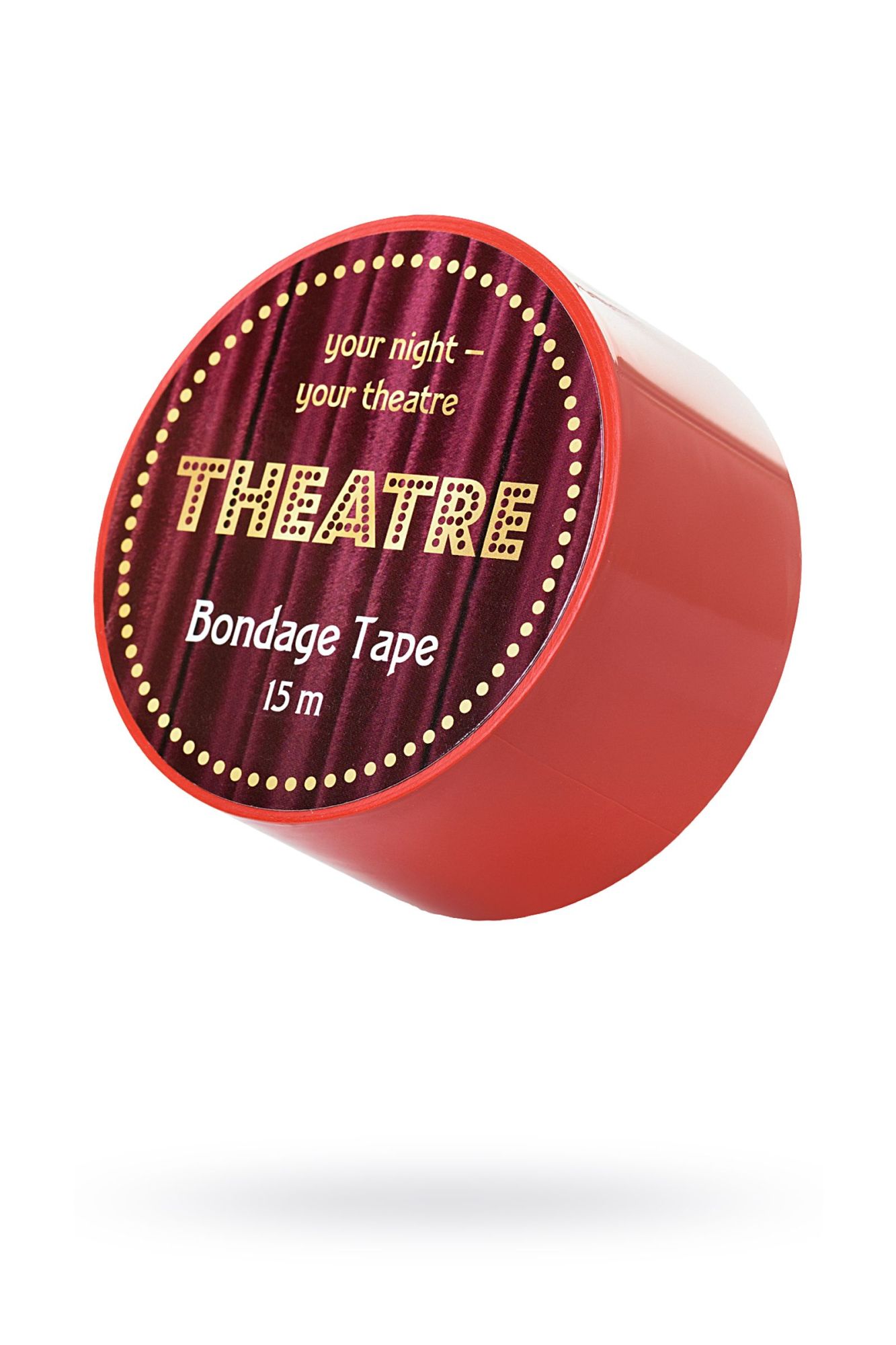 бондажный скотч toyfa theatre, красный, 15 м в Мурманске