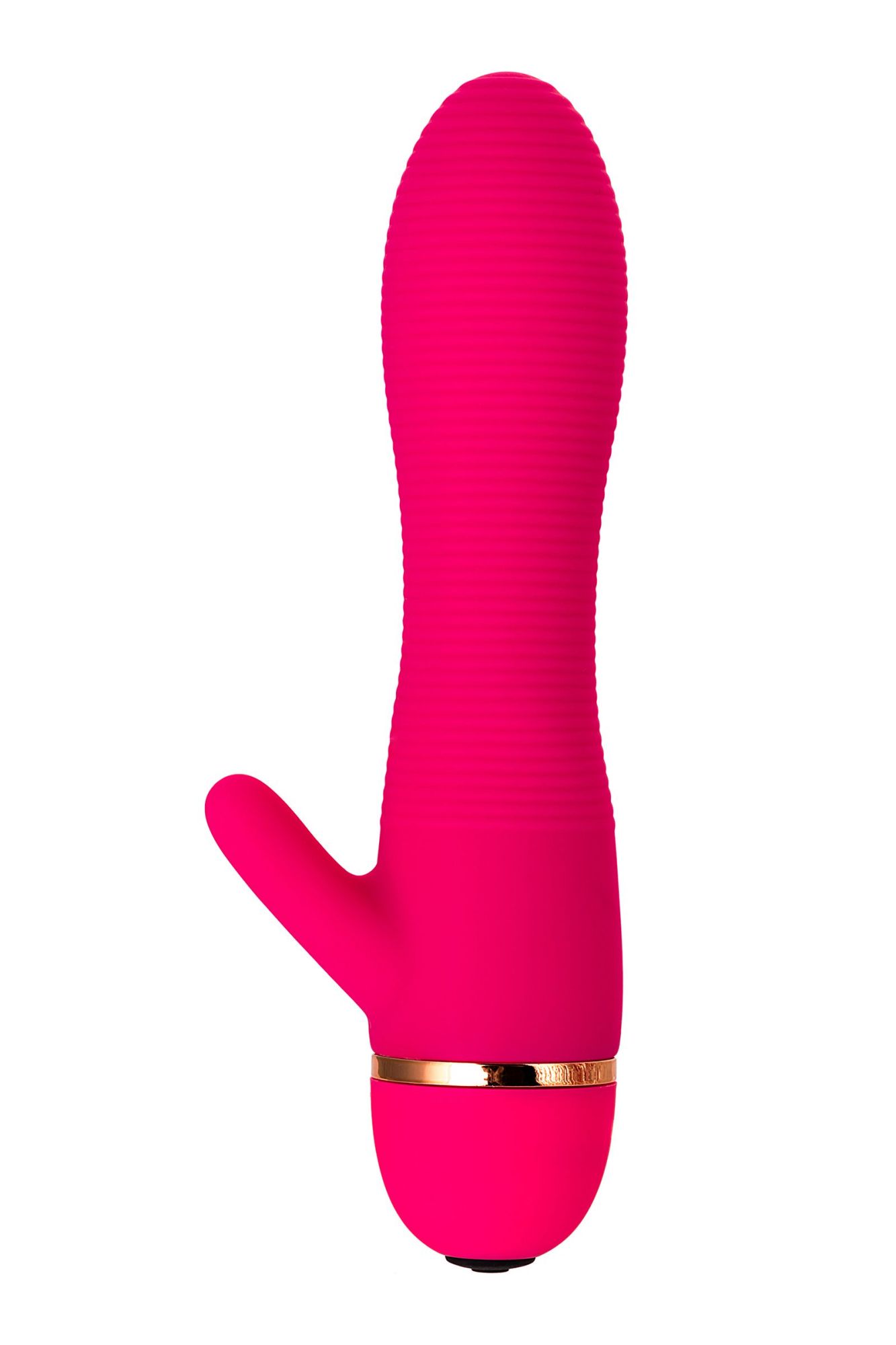 вибратор toyfa a-toys с клиторальным стимулятором, силикон, розовый, 15 см в Мурманске