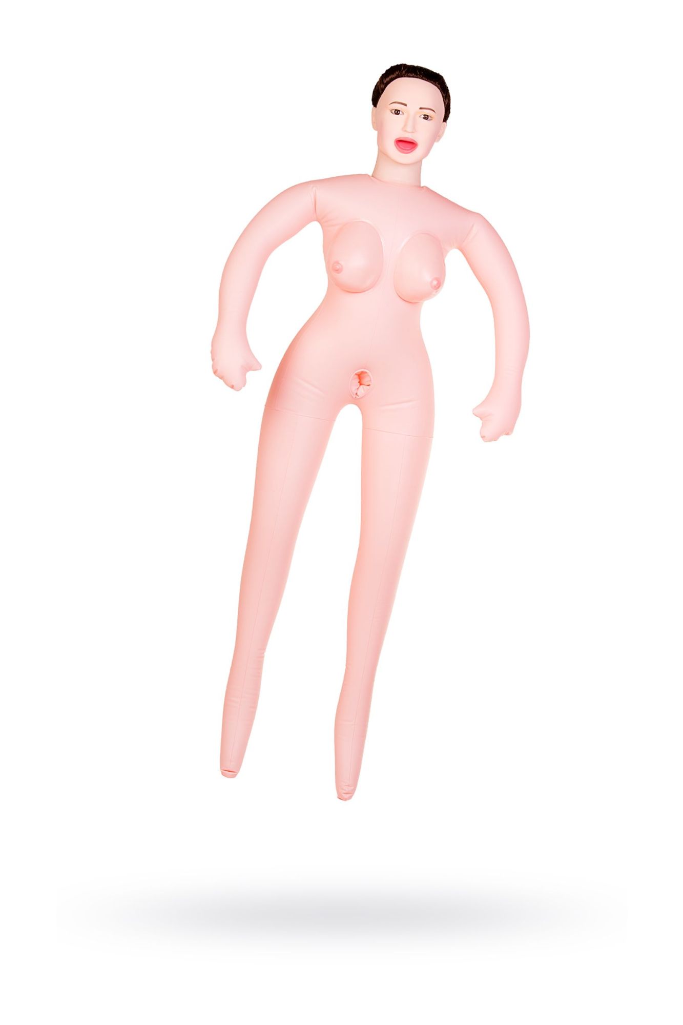 кукла надувная dolls-x by toyfa gabriella с реалистичной головой, брюнетка, с тремя отверстиями в Мурманске