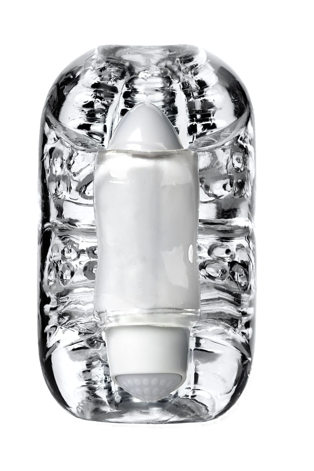 мастурбатор нереалистичный lingam by toyfa khani, tpe, прозрачный, 9 см в Мурманске