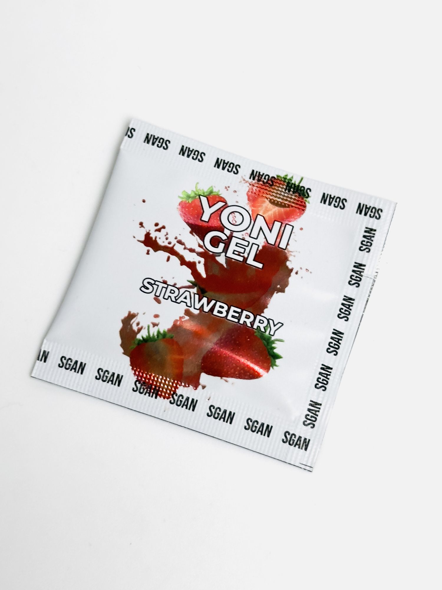 саше лубрикант sgan sensual со вкусом клубники для орального секса 5 мл 0561sg в Мурманске