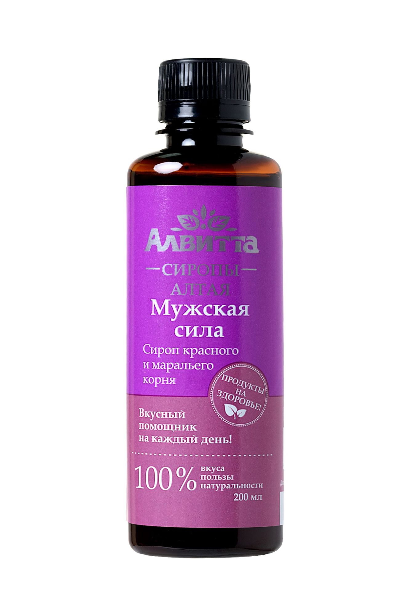 сироп красного и маральего корня «мужская сила» для мужчин, 200 мл в Мурманске