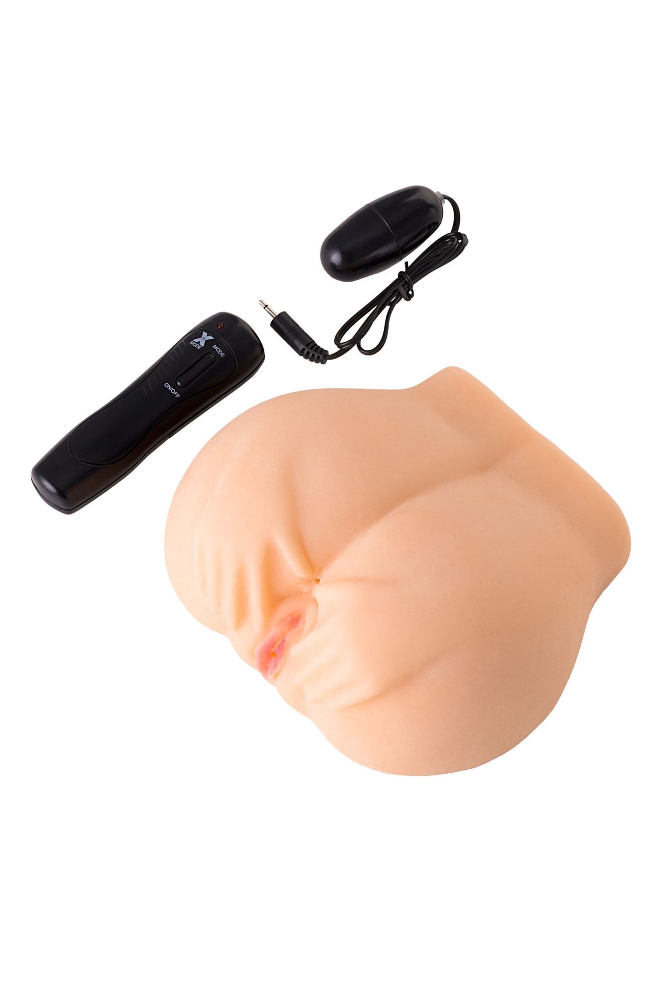 мастурбатор реалистичный toyfa juicy pussy pauline с вибрацией, вагина и анус,tpr, телесный, 14,5 см в Мурманске