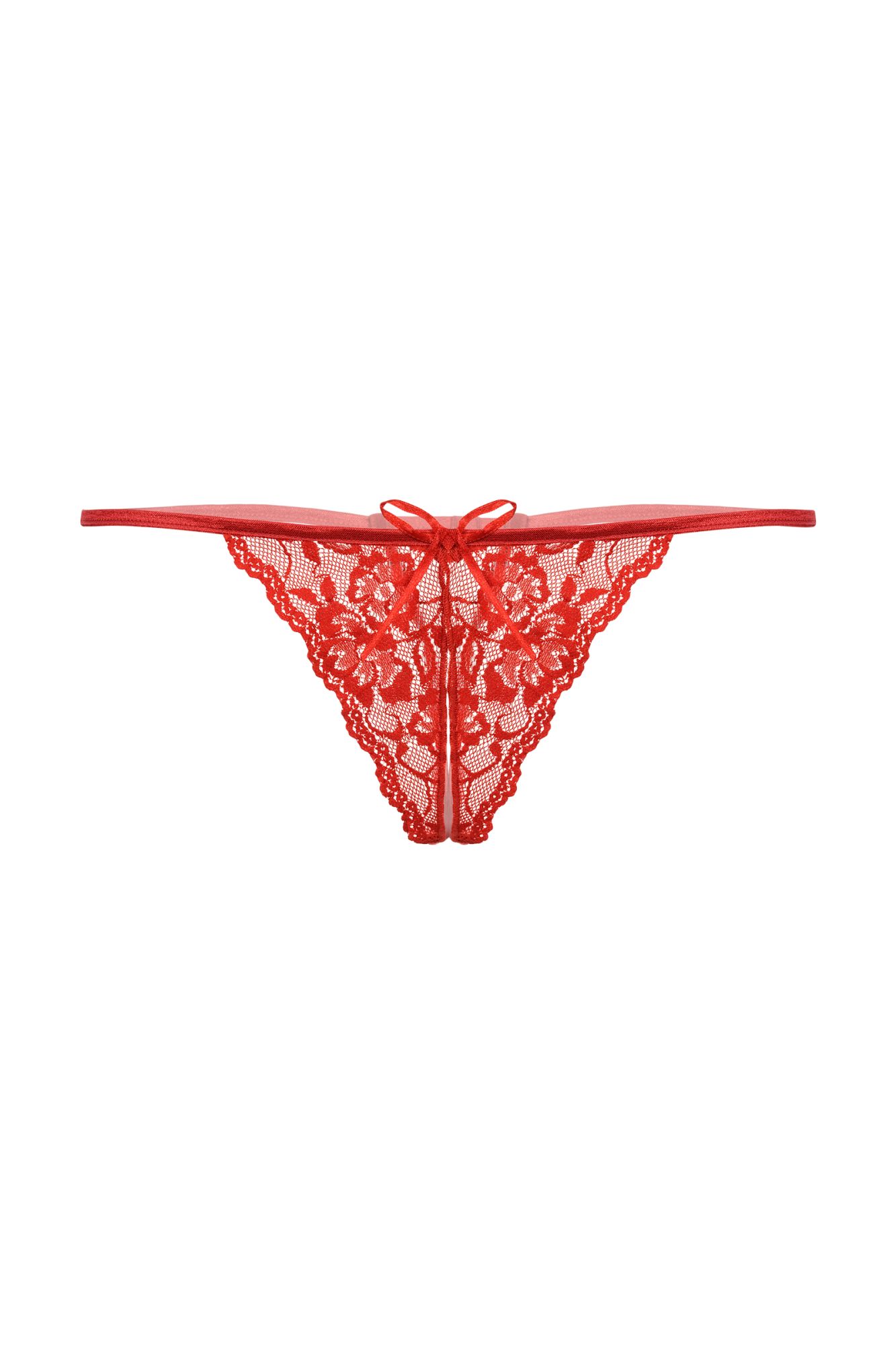 Эротическое стринги открытые кружевные softline collection, красный, s/l в Мурманске