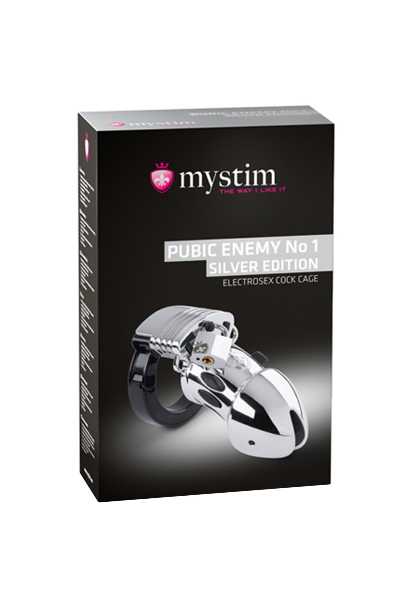 электростимулятор mystim pubic enemy no 1, хирургическая сталь, серебряный, 8,2 см в Мурманске