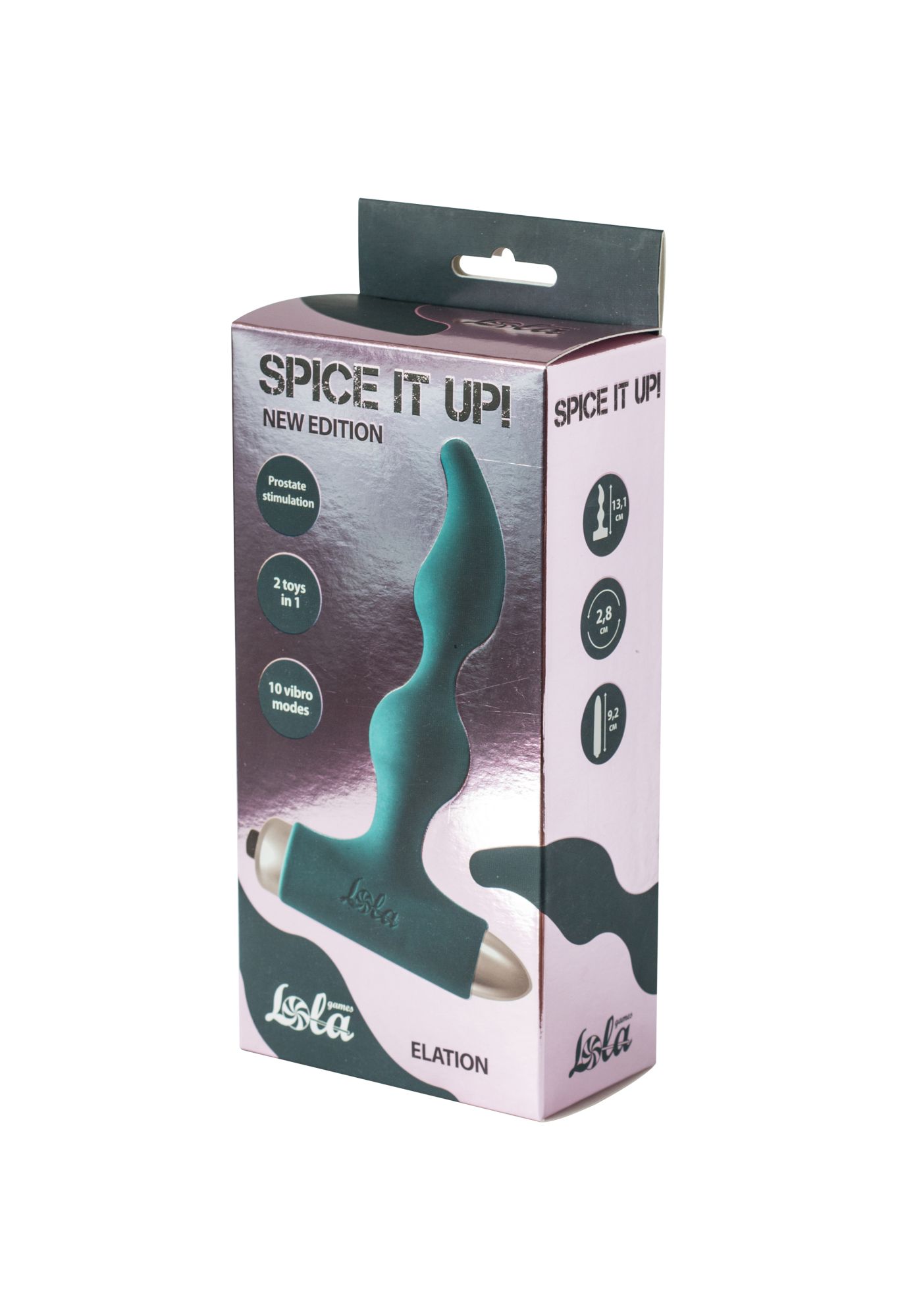 анальная пробка с вибрацией spice it up new edition elation dark green 8018-02lola в Мурманске