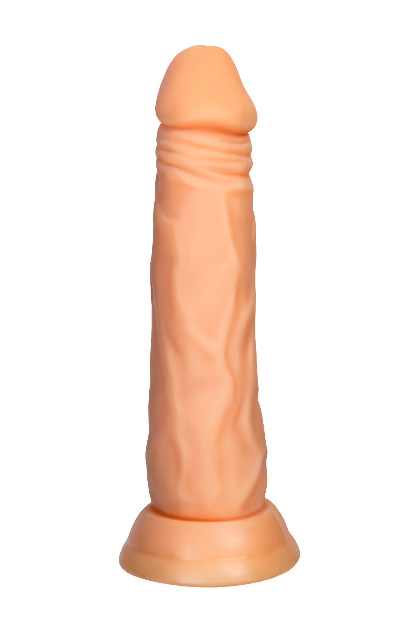 реалистичный фаллоимитатор a-toys by toyfa toon, tpe, телесный, 20 см в Мурманске