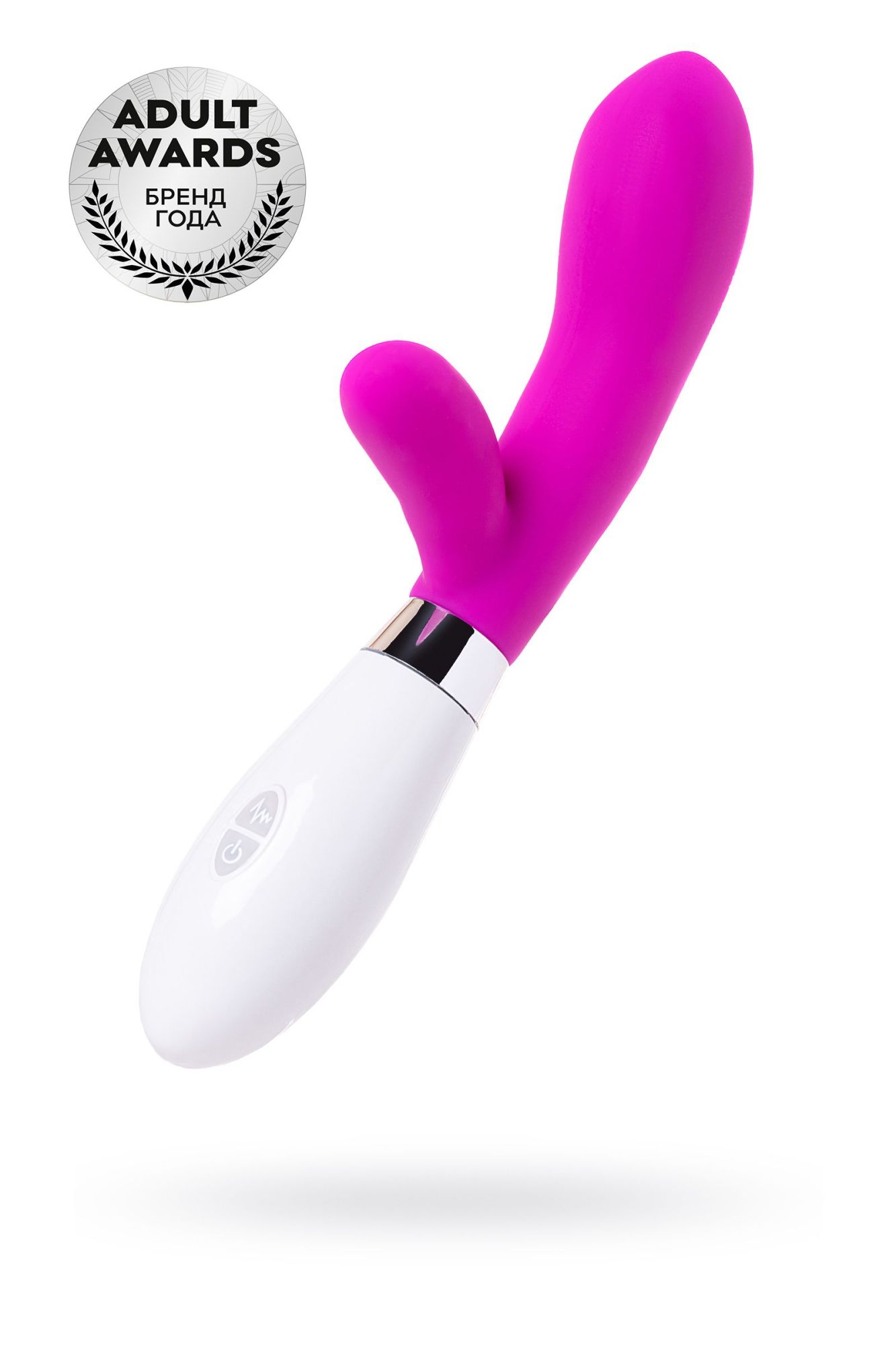 вибратор с клиторальным стимулятором toyfa a-toys mady, силикон, розовый, 20,4 см в Мурманске