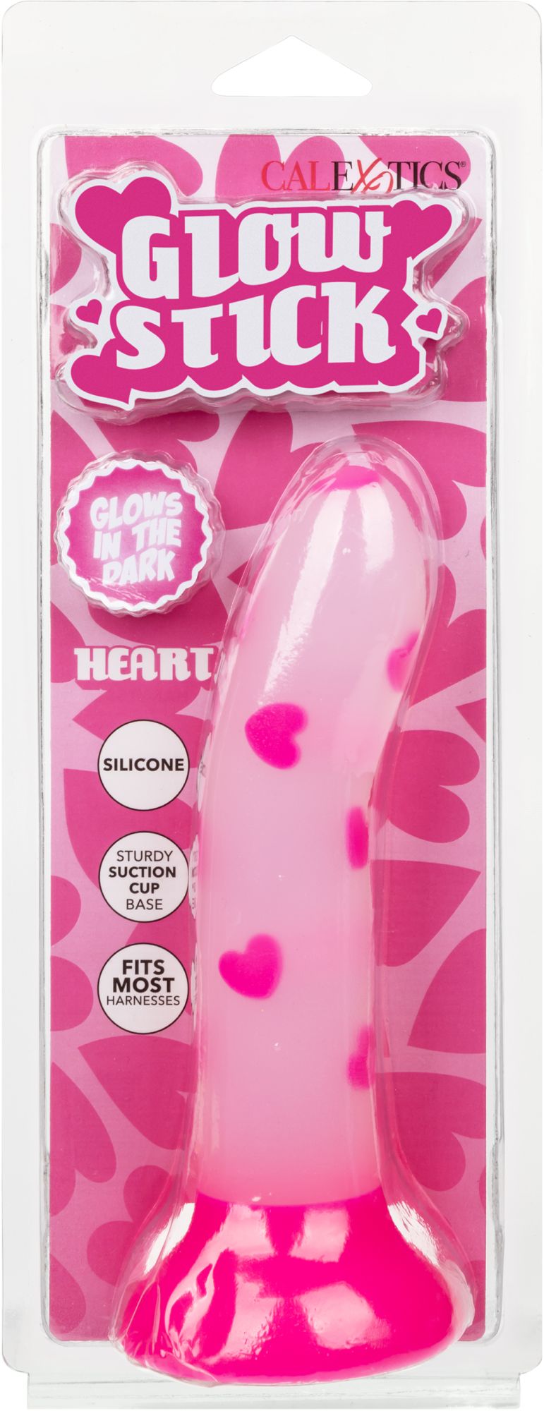 светящийся фаллоимитатор glow stick heart в Мурманске
