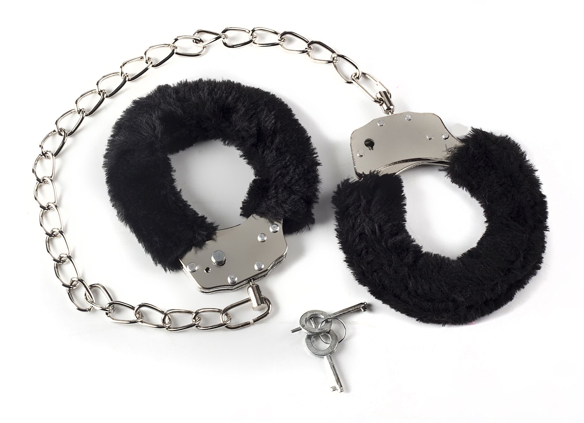 меховые оковы на ноги bondage черные 1020-01lola в Мурманске