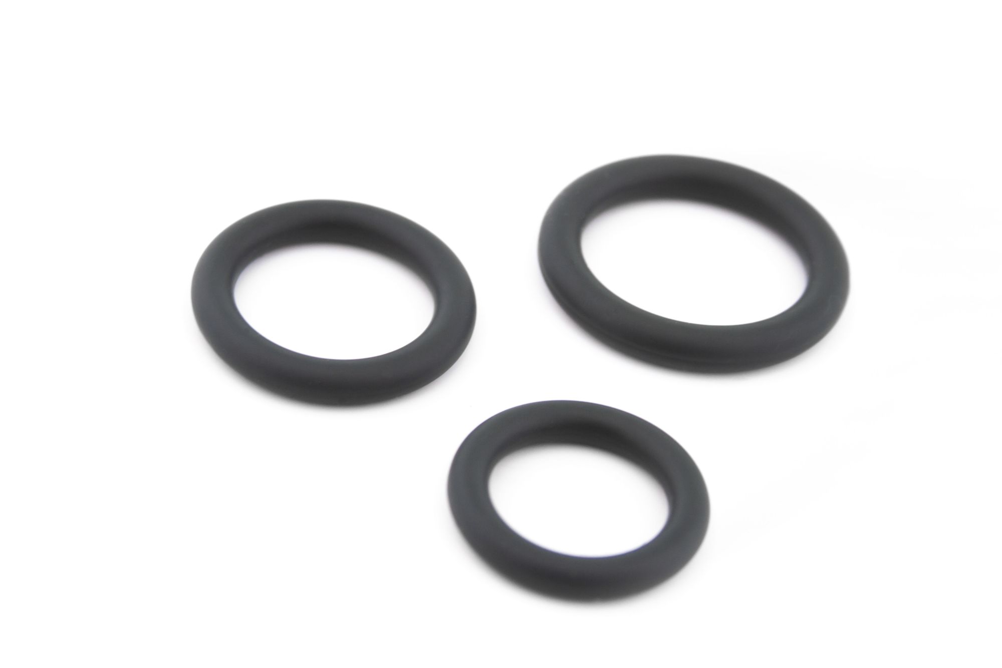 набор из трех эрекционных колец no.25 - cockring set - grey в Мурманске