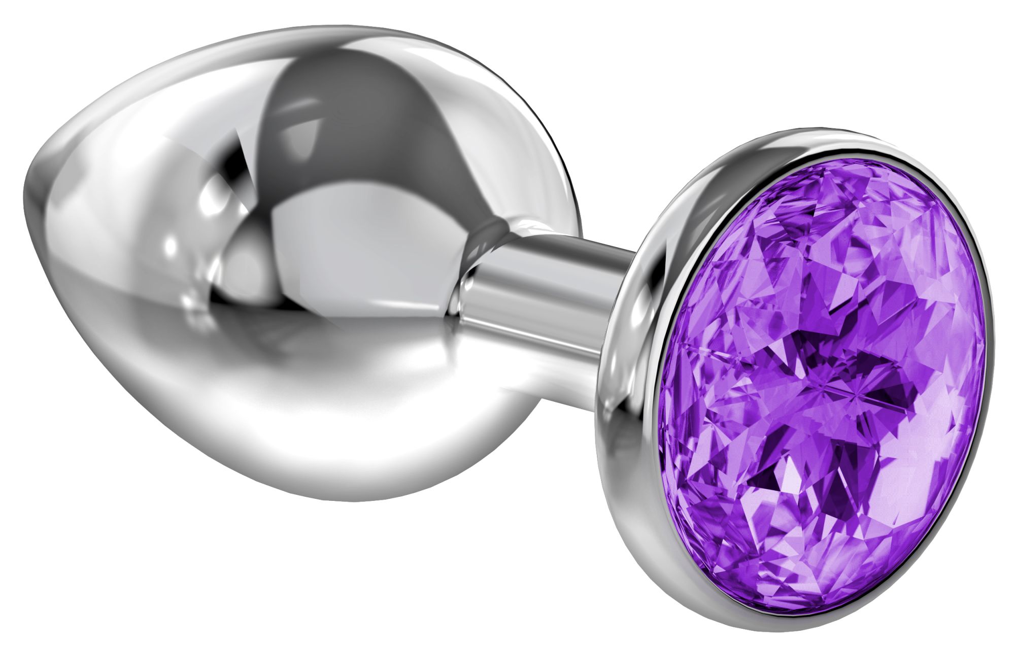 анальная пробка diamond purple sparkle large 4010-05lola в Мурманске