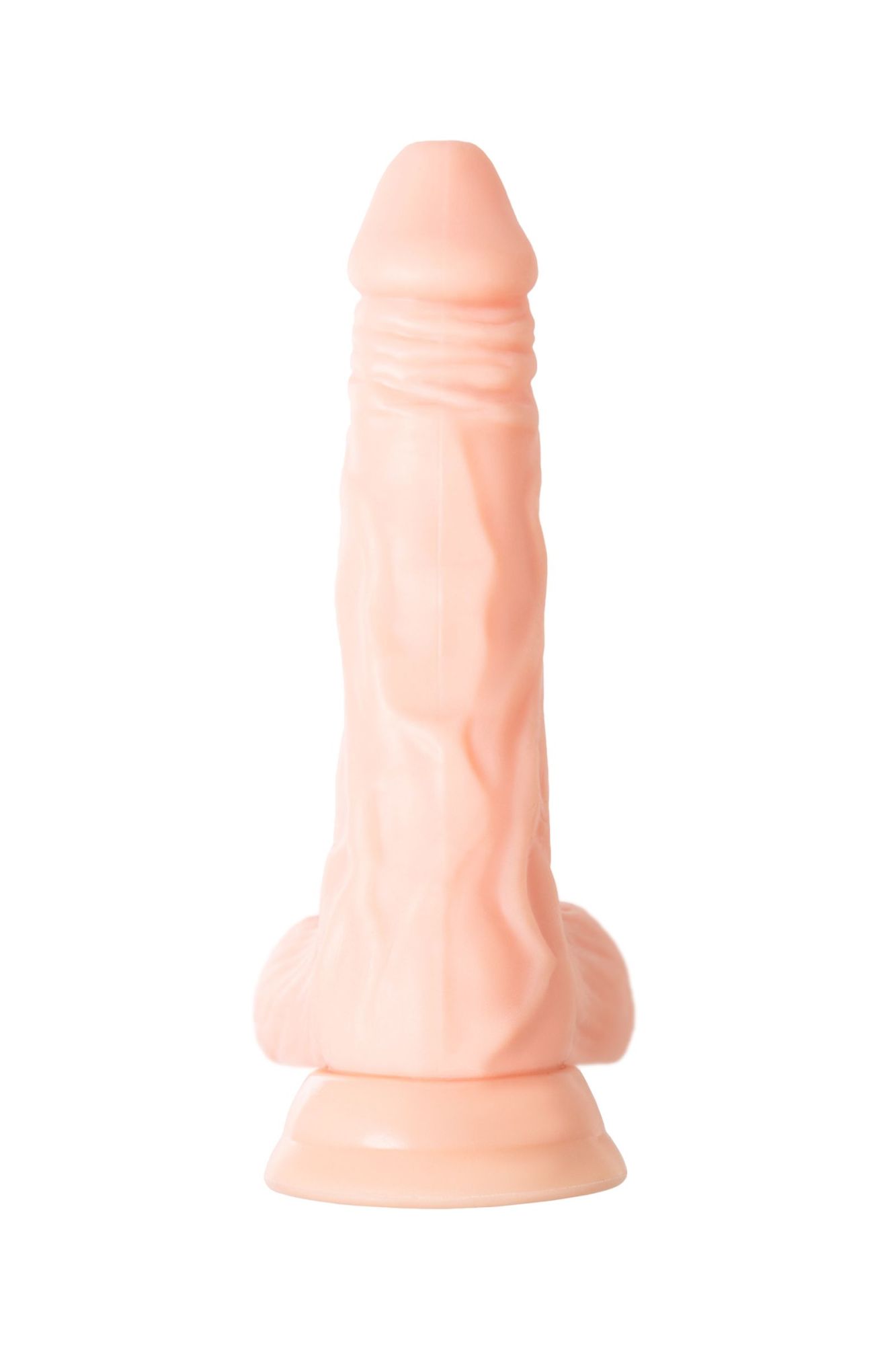 реалистичный фаллоимитатор toyfa  a-toys slock, tpe, телесный, 19 см в Мурманске