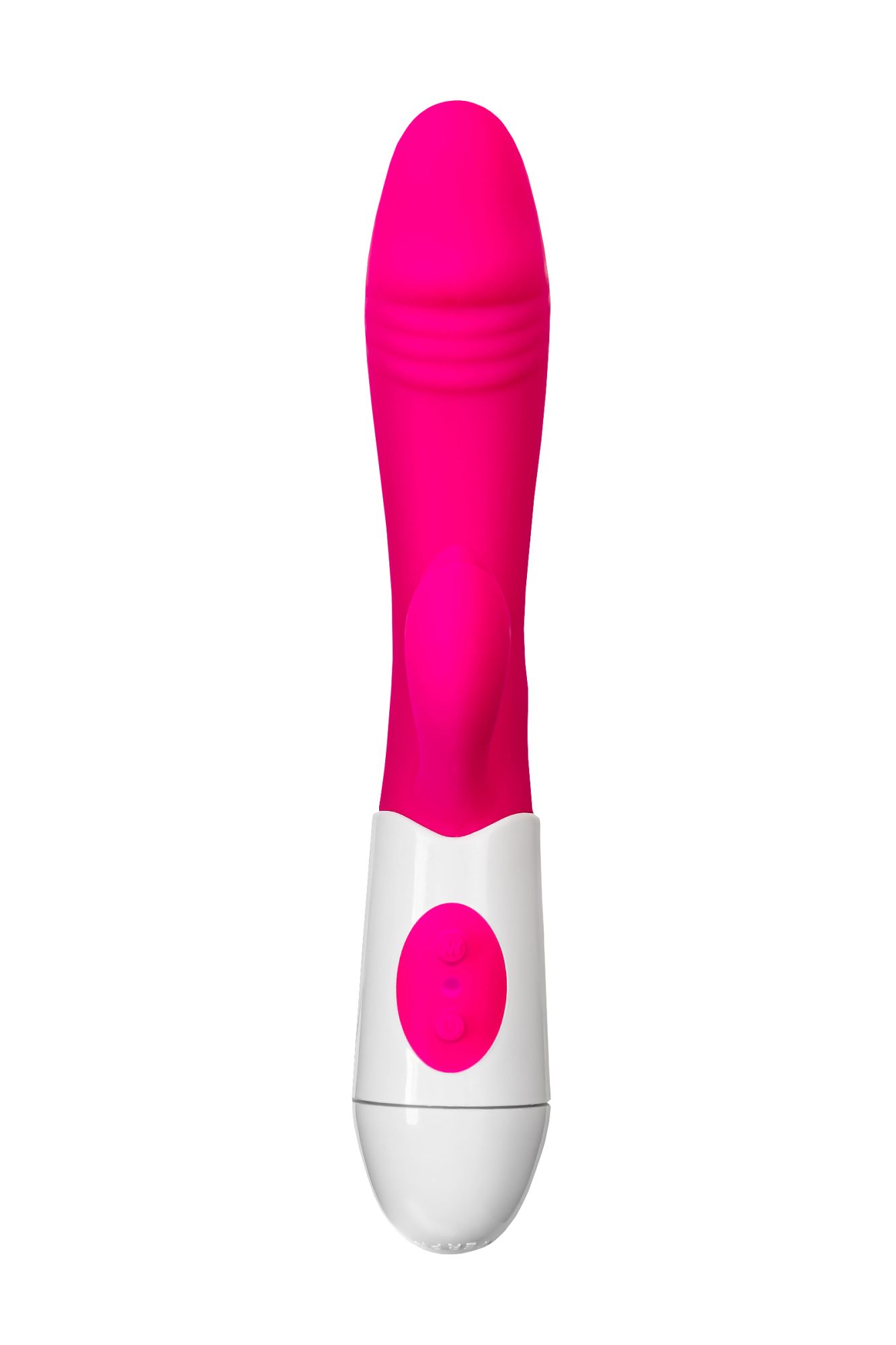 вибратор с клиторальным стимулятором toyfa a-toys area, силикон, розовый, 19,5 см в Мурманске