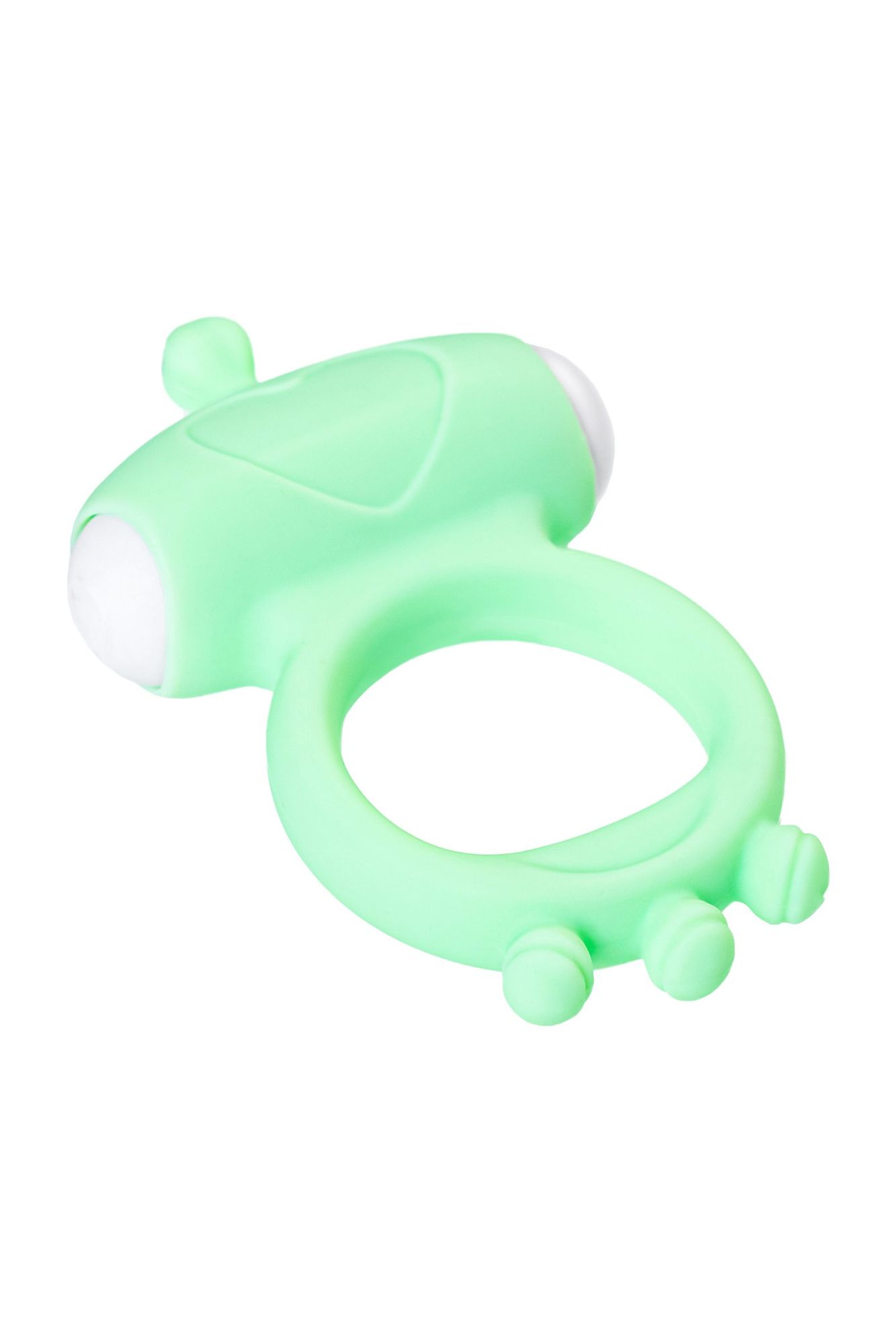 виброкольцо на пенис a-toys by toyfa fowd, силикон, зеленое, ø 2,6 см в Мурманске