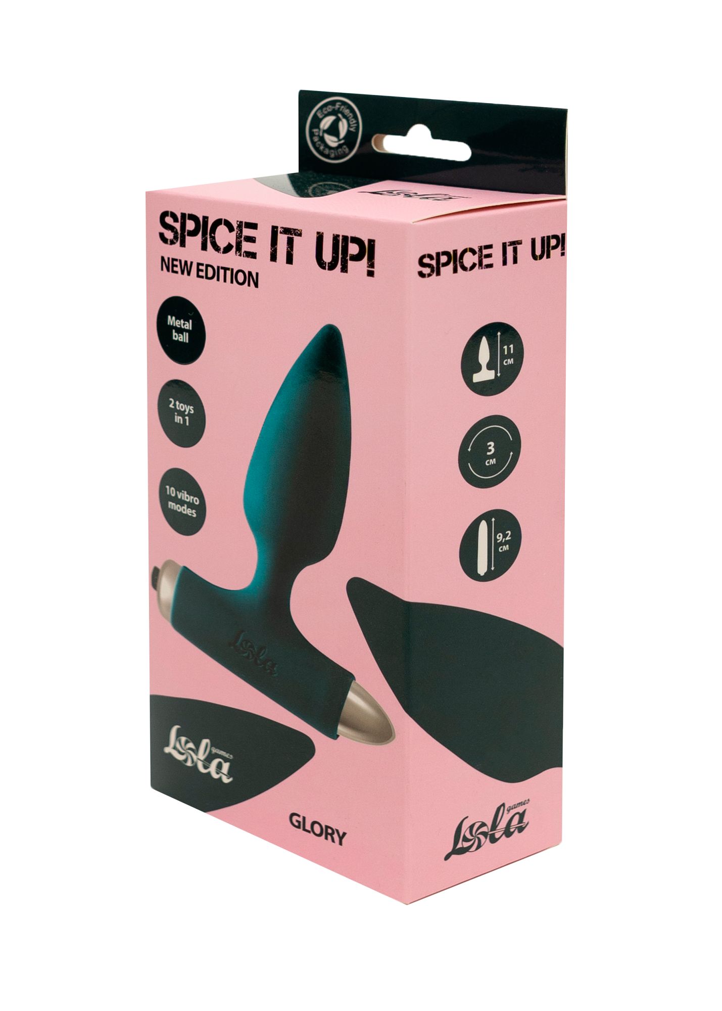 анальная пробка с вибрацией spice it up new edition glory dark green 8015-02lola в Мурманске