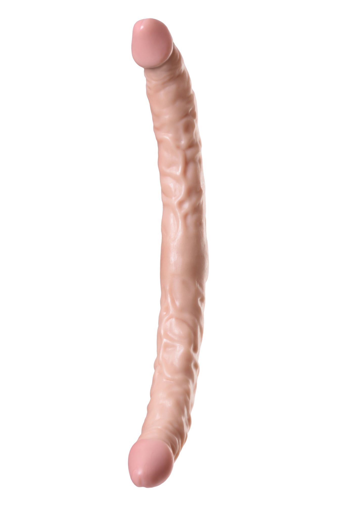 двусторонний фаллоимитатор toyfa realstick nude реалистичный, pvc, телесный, 42,5 см в Мурманске