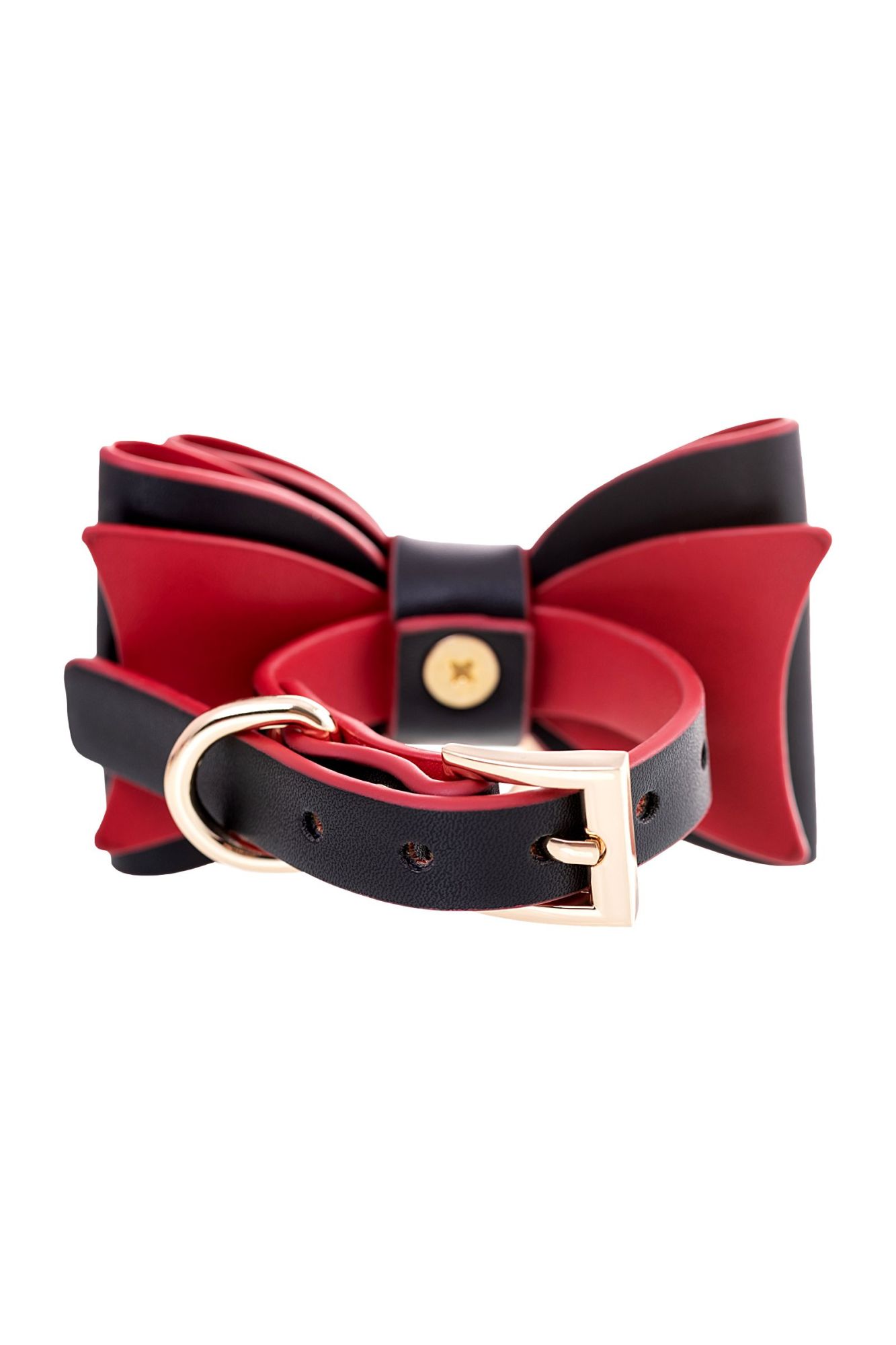 бондажный набор toyfa theatre bow-tie, pu-кожа, черный в Мурманске