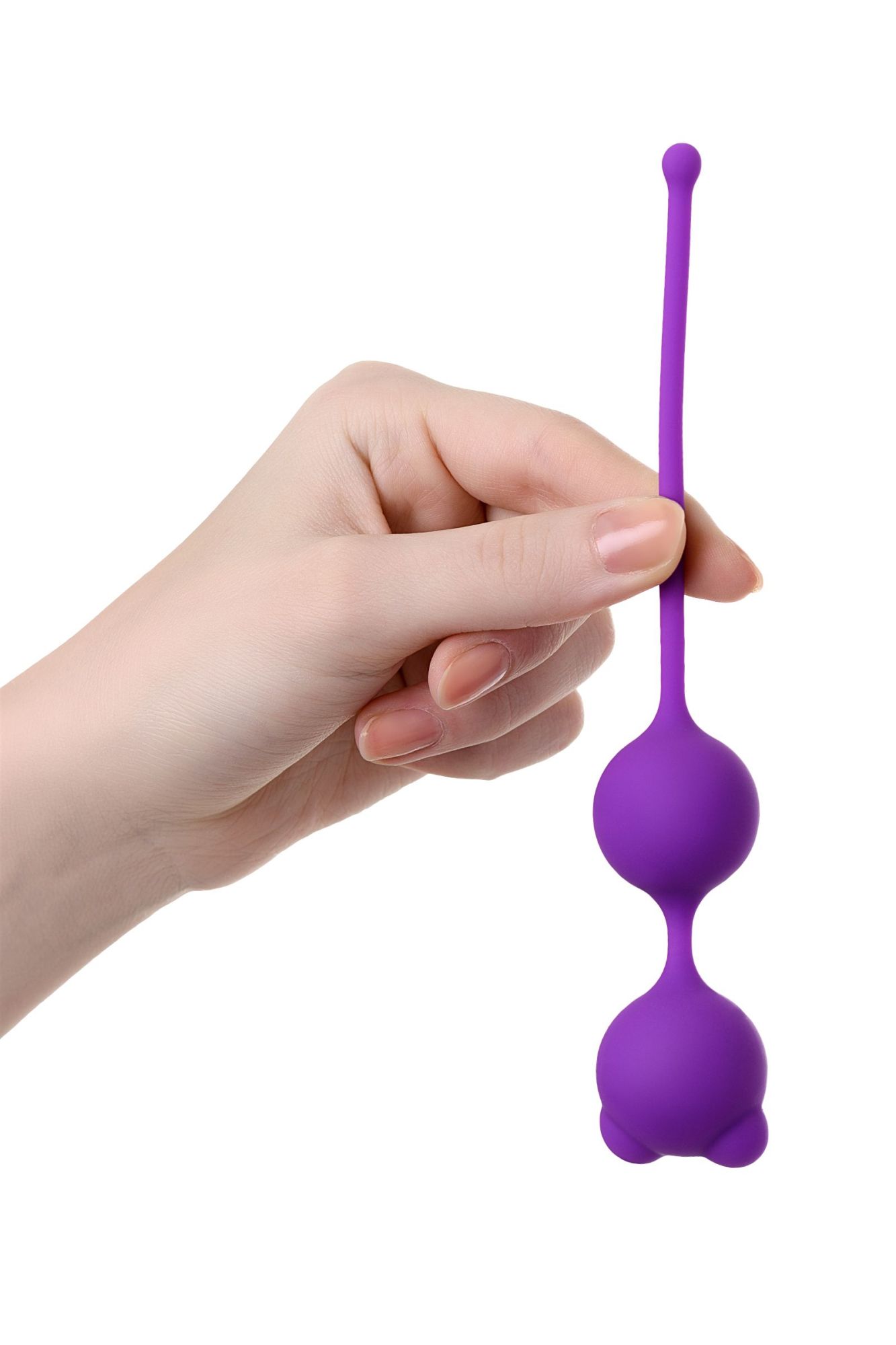 вагинальные шарики a-toys by toyfa meeko, силикон, фиолетовые, 16,4 см, ø 2,7 см в Мурманске