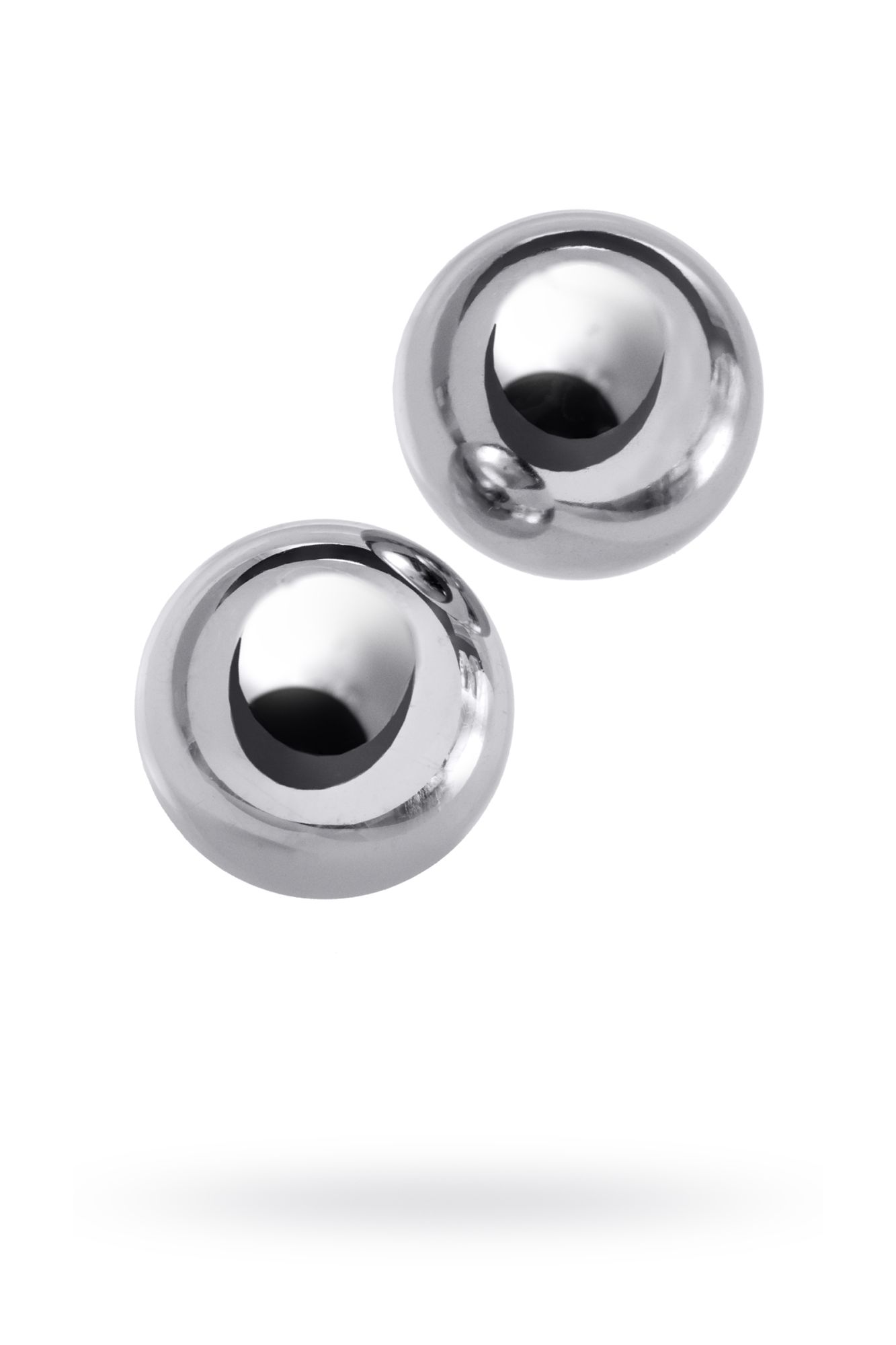 вагинальные шарики metal by toyfa, металл, серебряные, ø 2,5 см в Мурманске