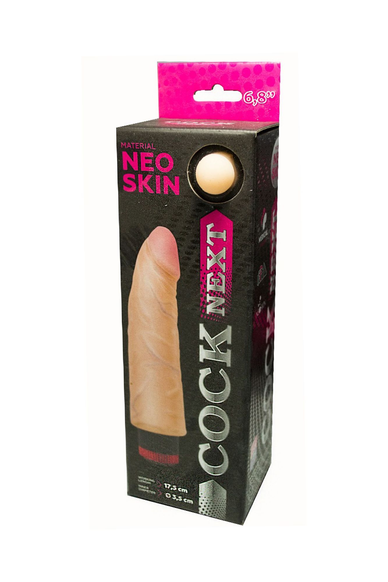вибромассажёр-реалистик cock next lovetoy, tpr, телесный, 17,5 см в Мурманске
