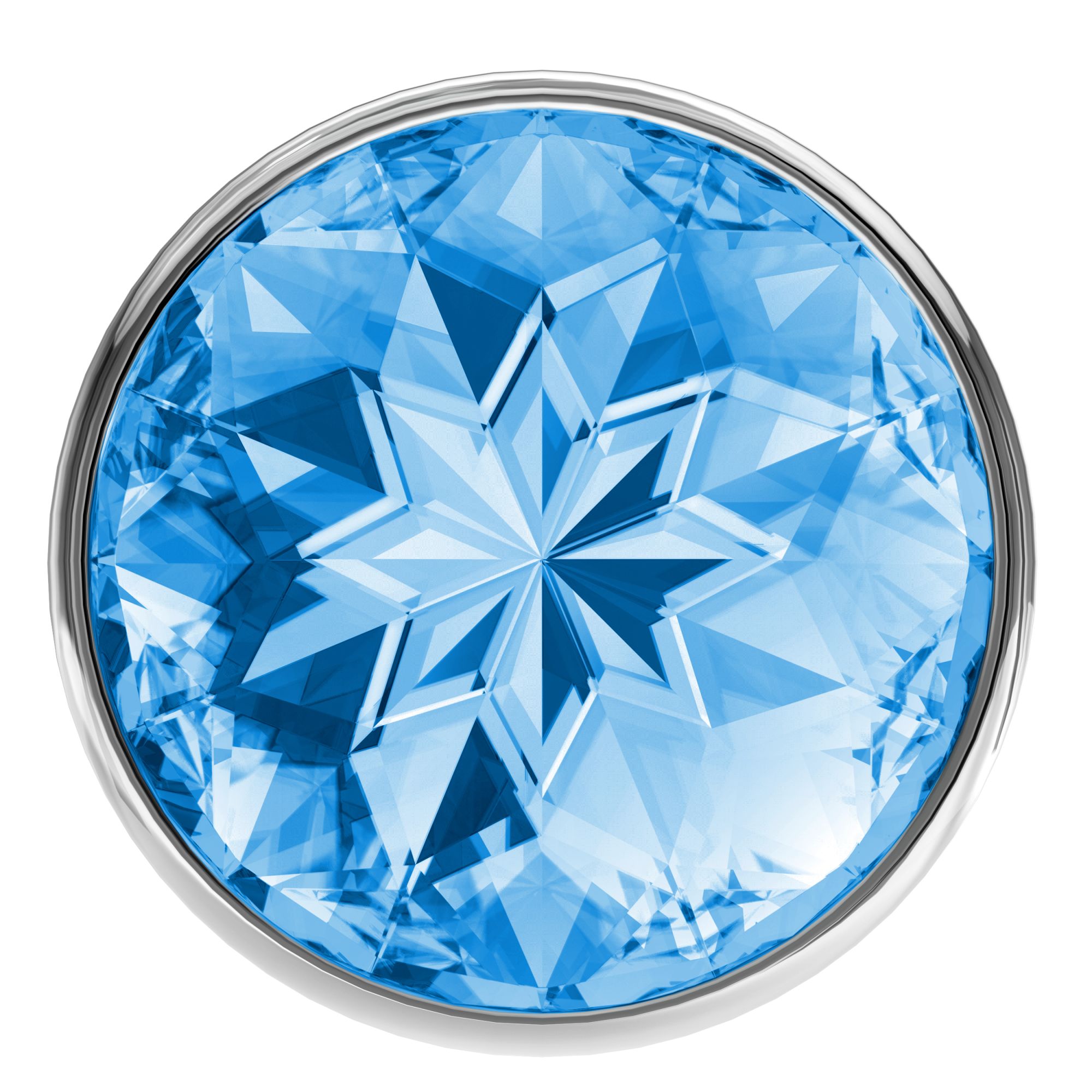 анальная пробка diamond light blue sparkle large 4010-04lola в Мурманске